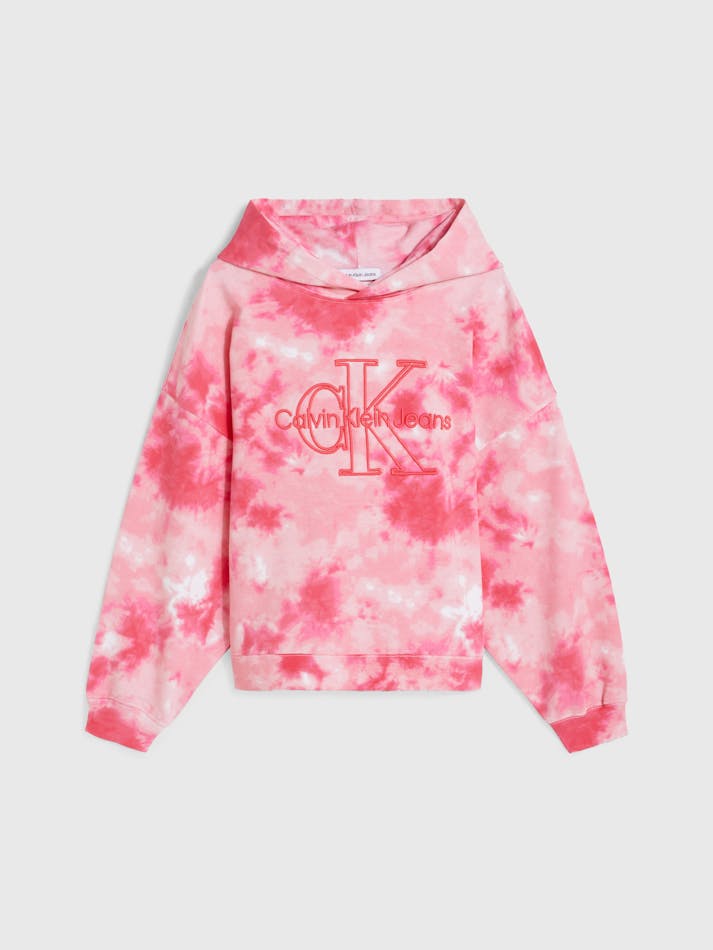 Tie dye logo hoodie Clearance