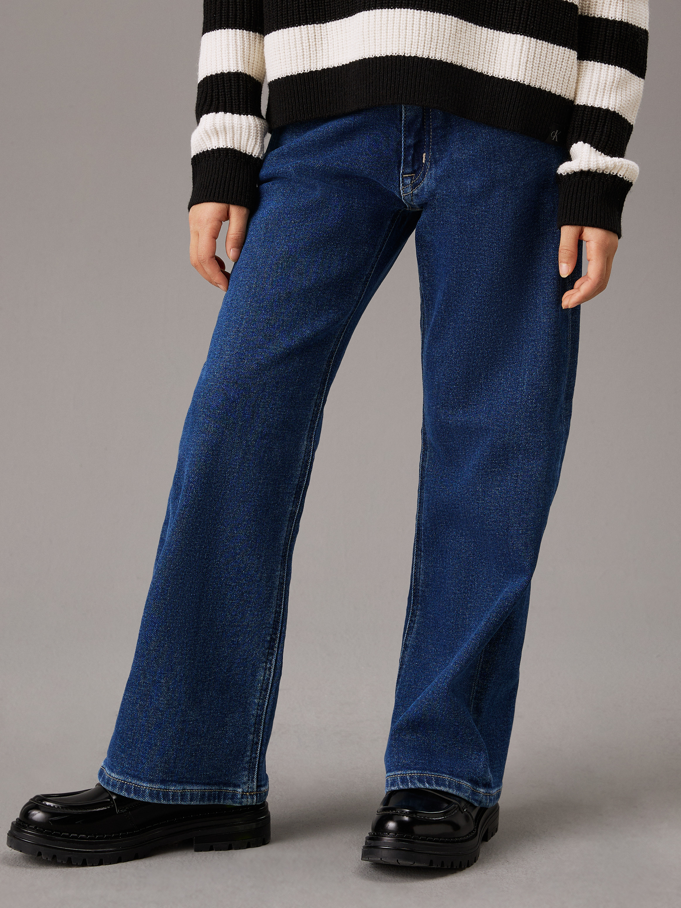 Girls Mid Rise Bootcut Jeans