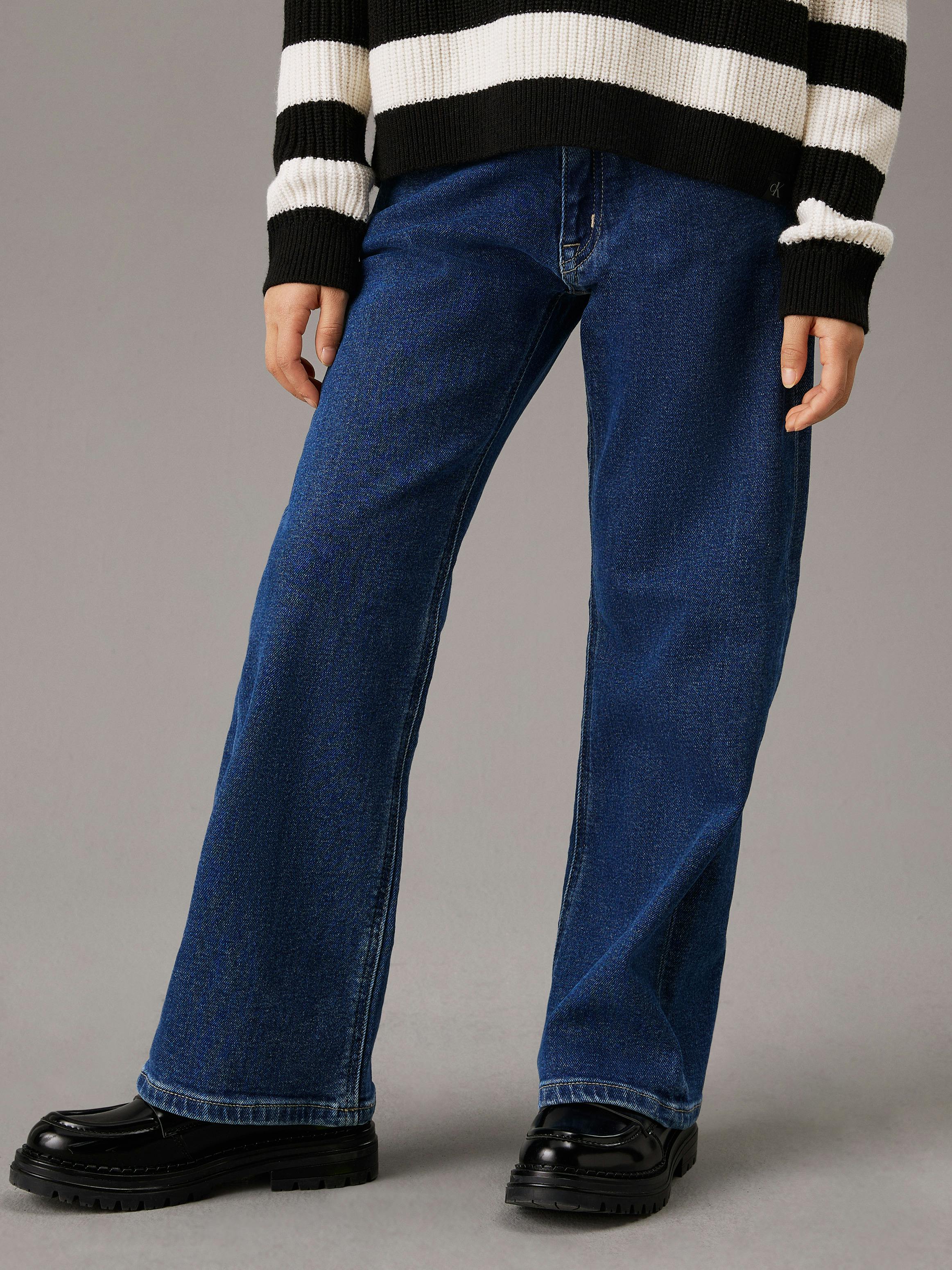 Girls Mid Rise Bootcut Jeans Calvin Klein
