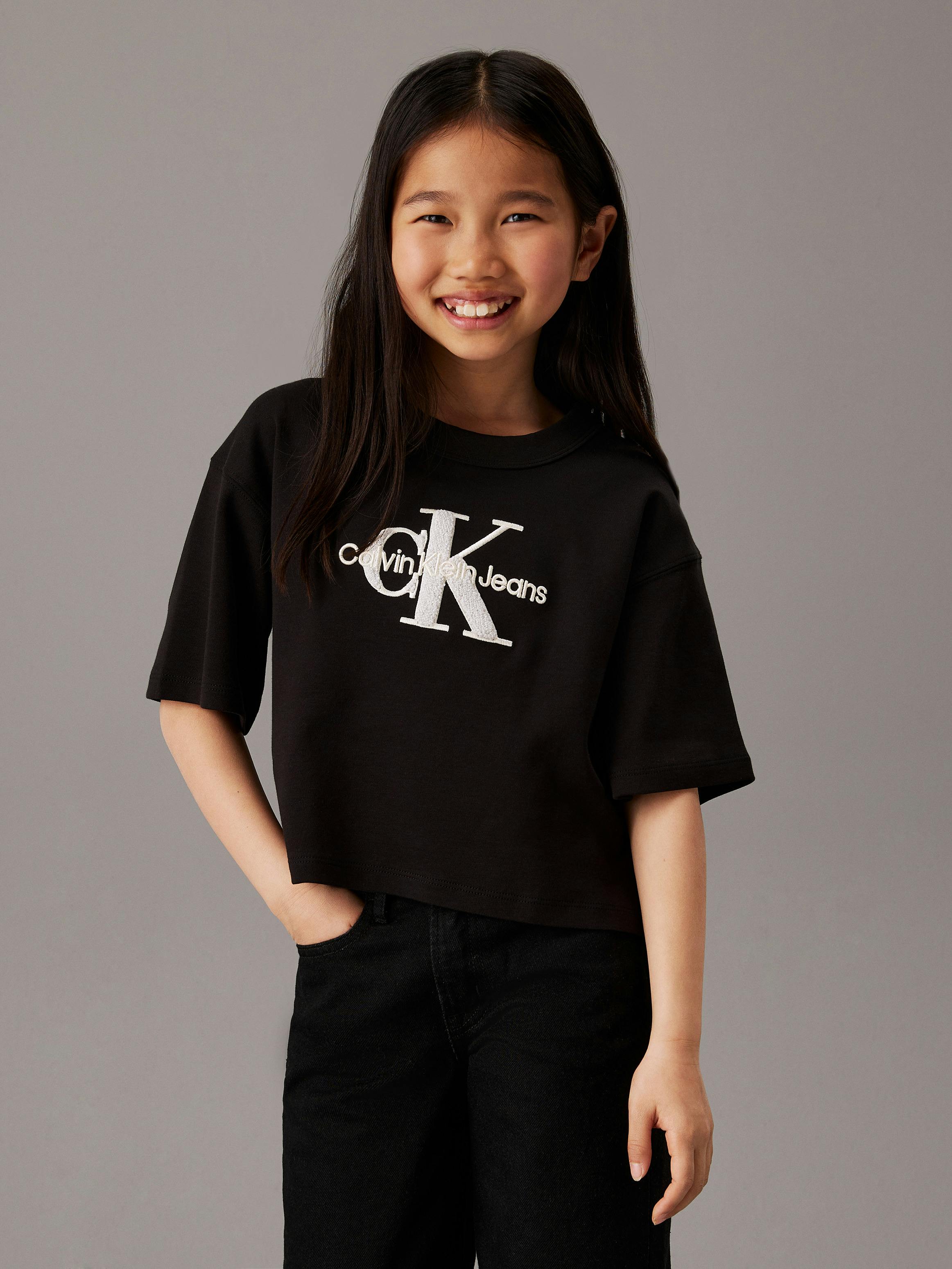 Girls Oversized Logo T-Shirt Calvin Klein