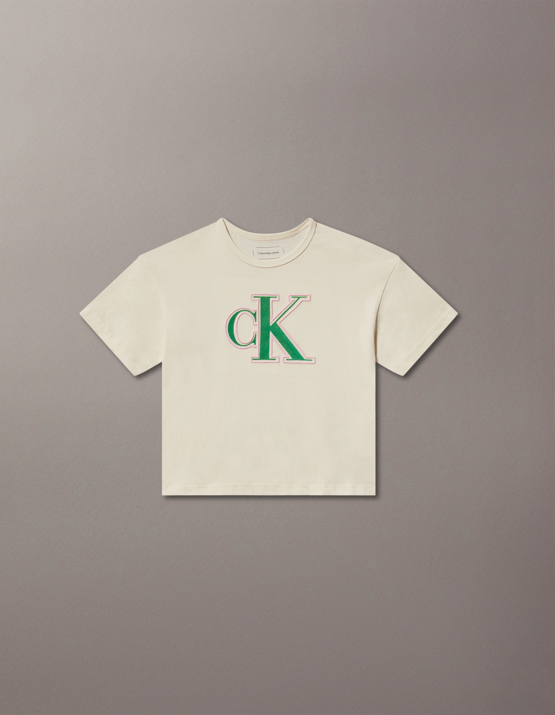 Girls Boxy Logo T-Shirt | Calvin Klein