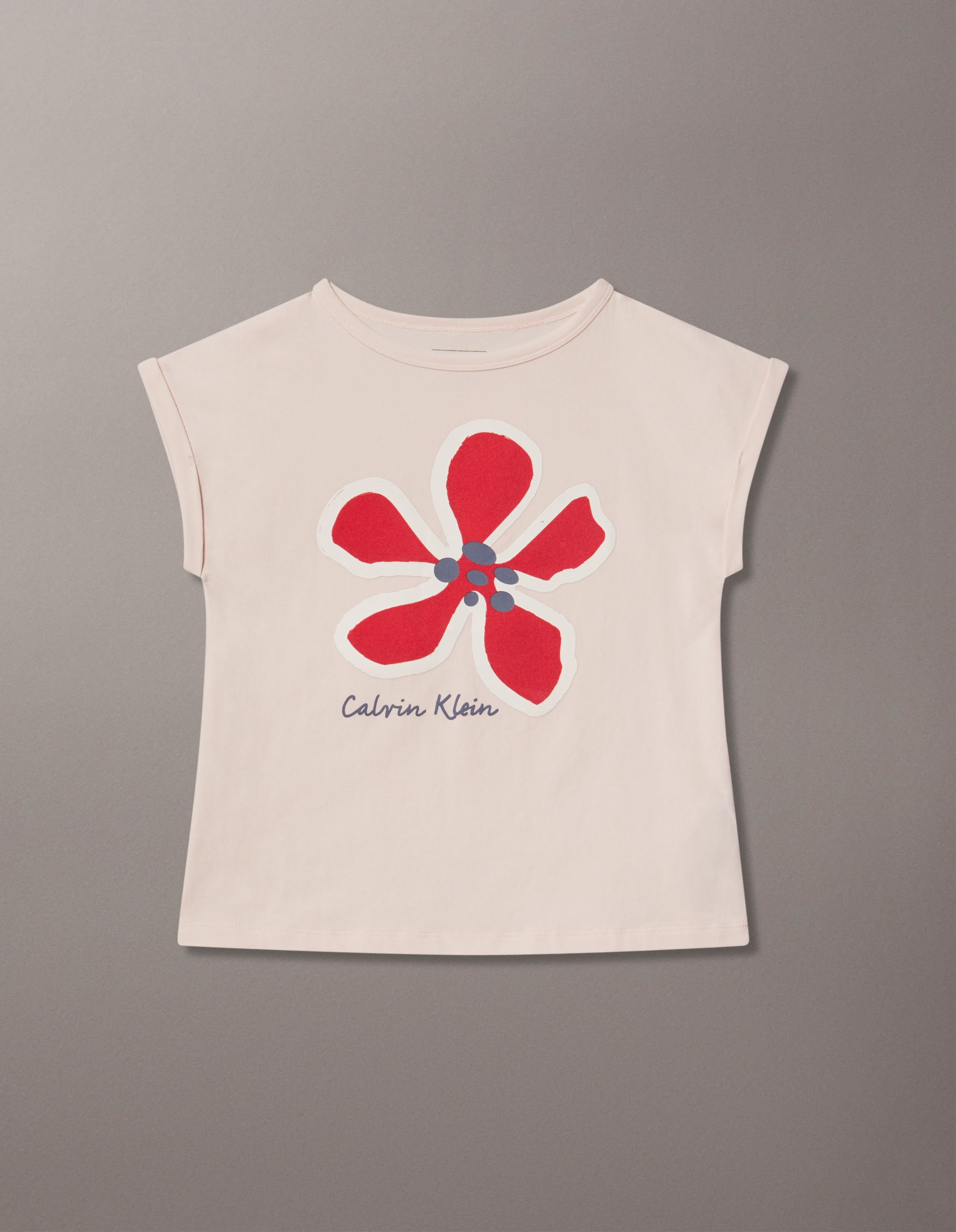 Girls Flower Graphic T-Shirt