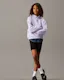 Girls Skinny Ribbed Cycling Shorts