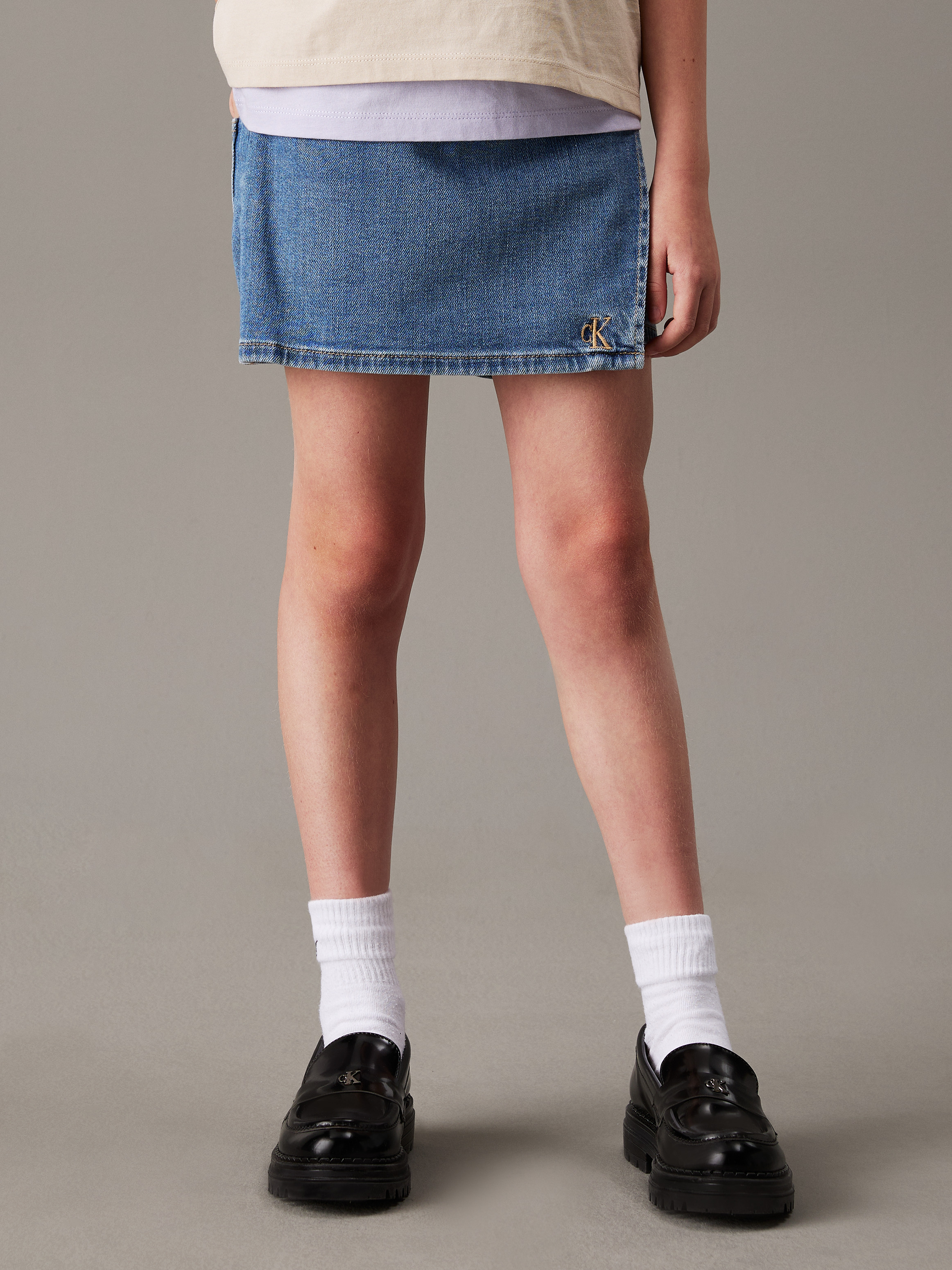 Girls Denim Skort