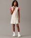 Girls Relaxed Sleeveless Shirt Dress