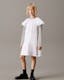 Girls Loose Poplin Ruched Dress