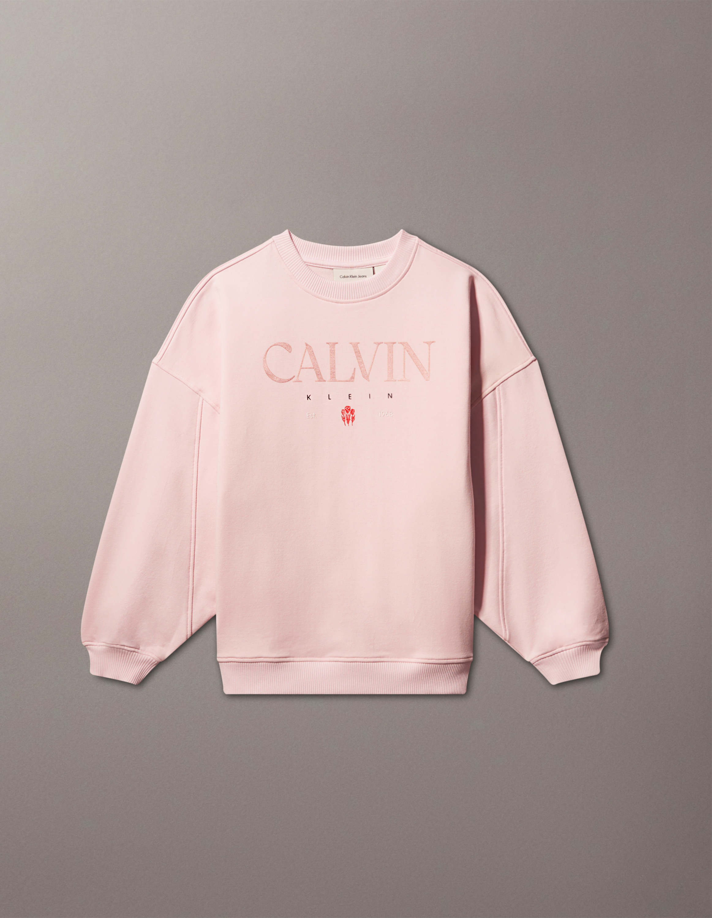 Girls Oversized Logo Sweatshirt