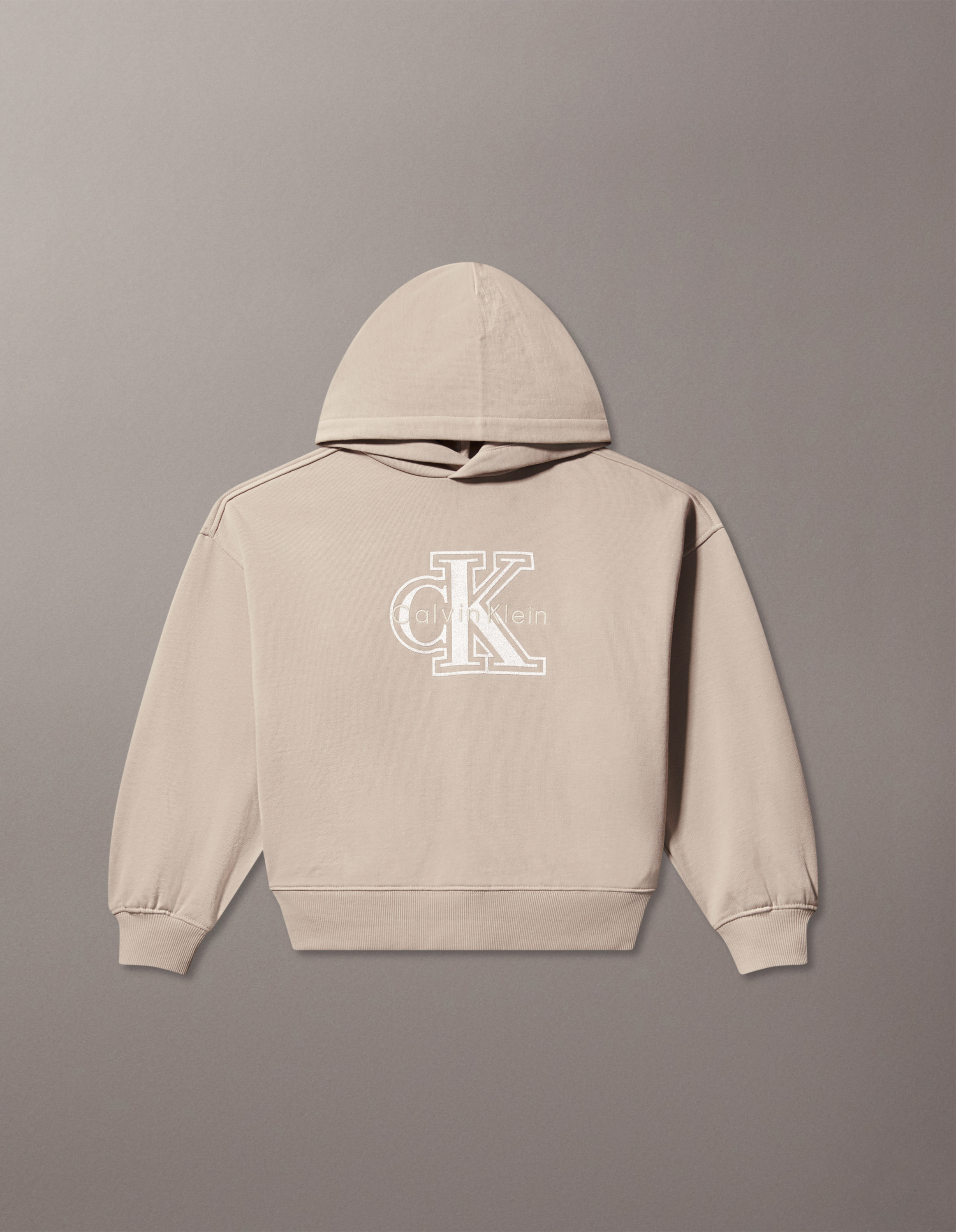 Girls Oversized Logo Hoodie