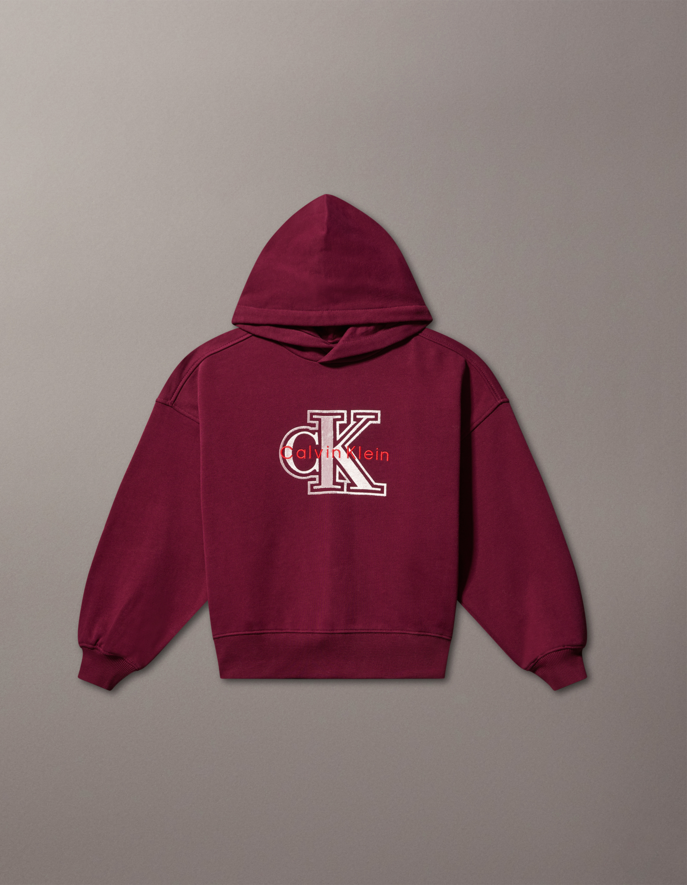 Girls Oversized Logo Hoodie