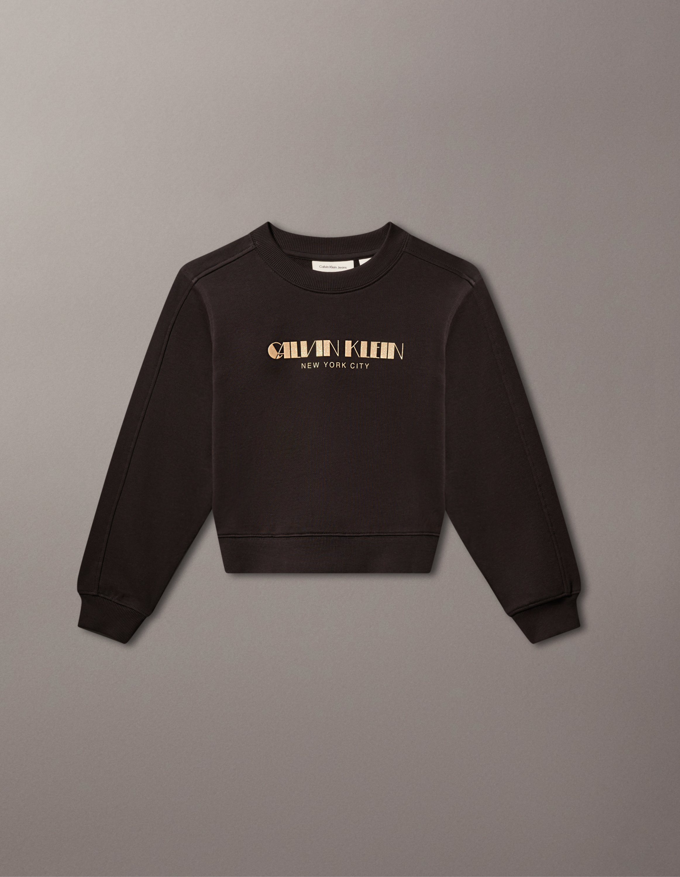 Girls Boxy Logo Sweatshirt