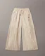 Girls Relaxed Striped Poplin Pants