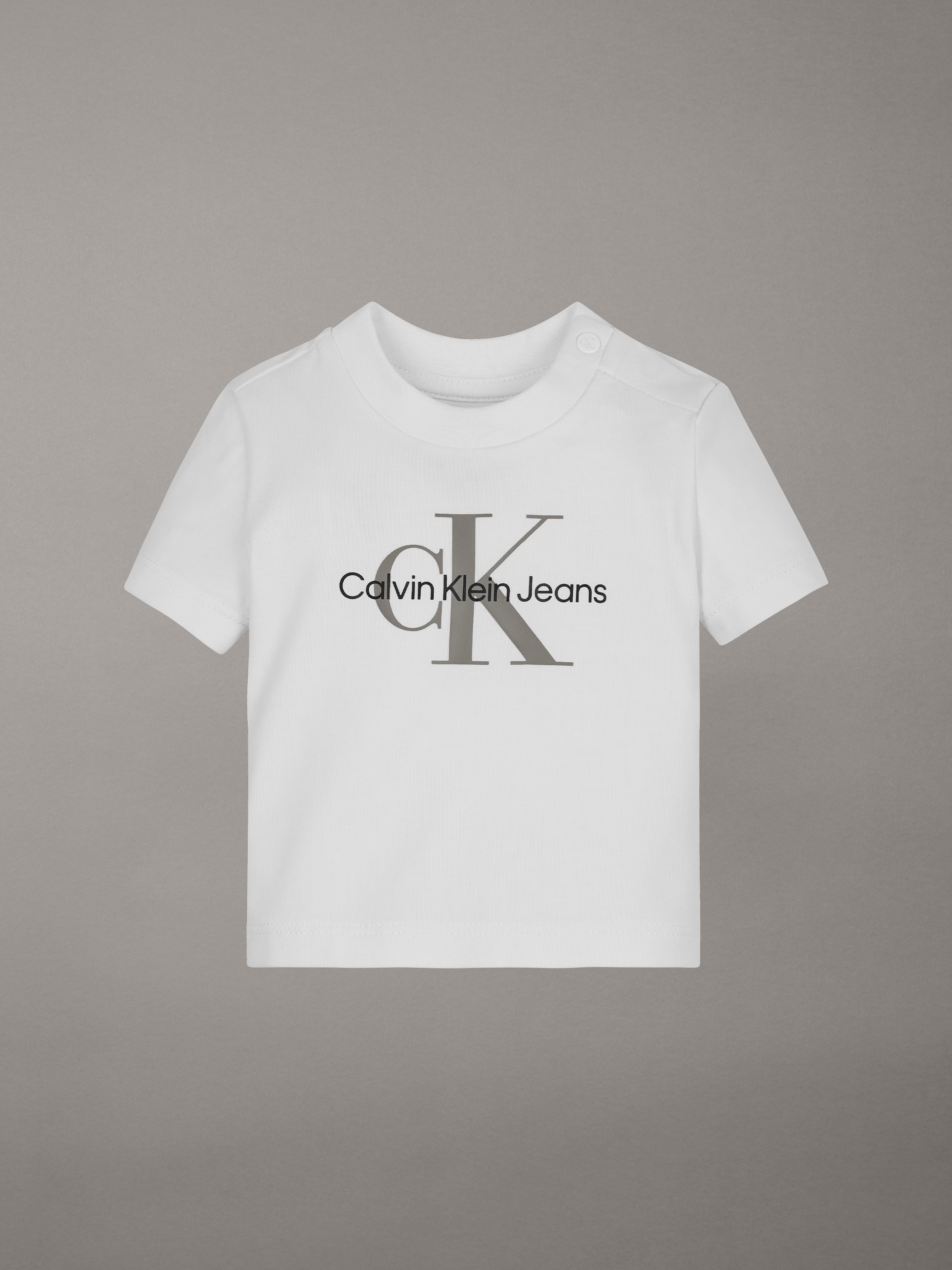 ★CK JEAN★ Monogram Baby T-shirt ★カズハ着装★ ☆CK JEAN☆ Monogram Baby T-shirt ☆カズハ着装☆ (Calvin