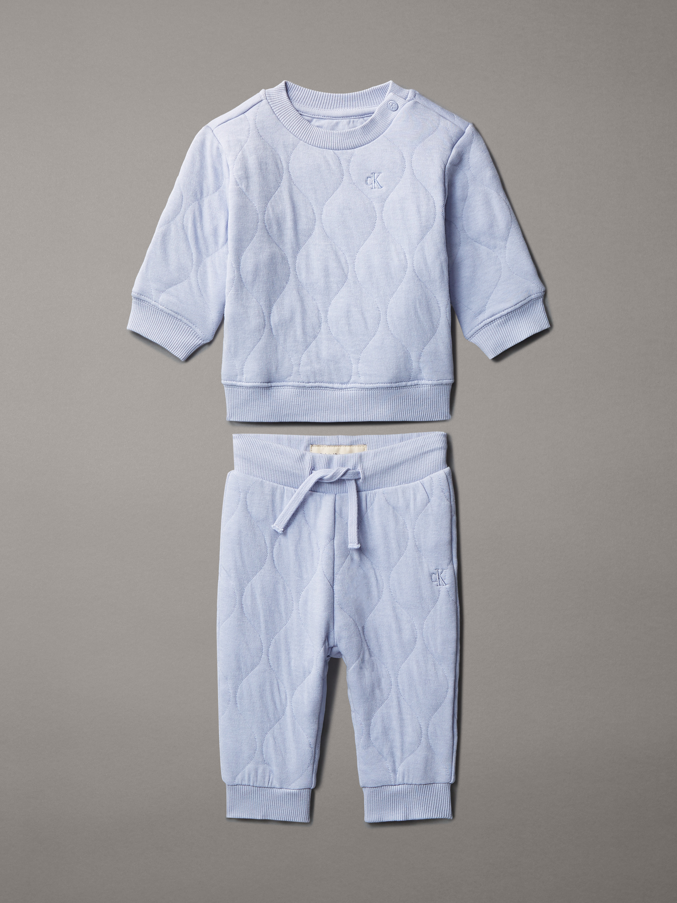 Baby Quilted Sweatshirt and Jogger Set
