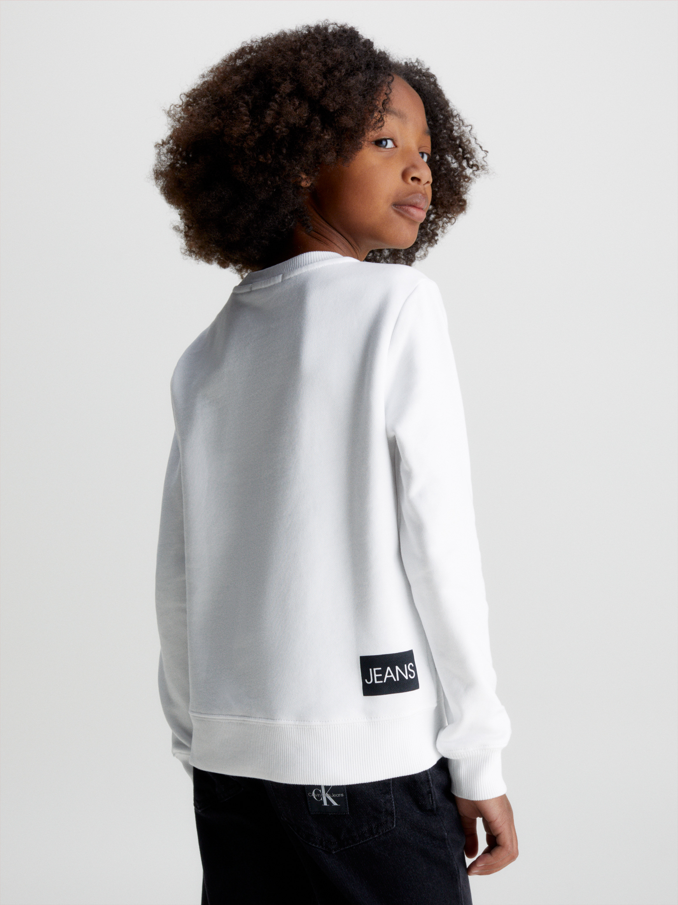 Kids Unisex 8-16 Logo Sweatshirt | Calvin Klein