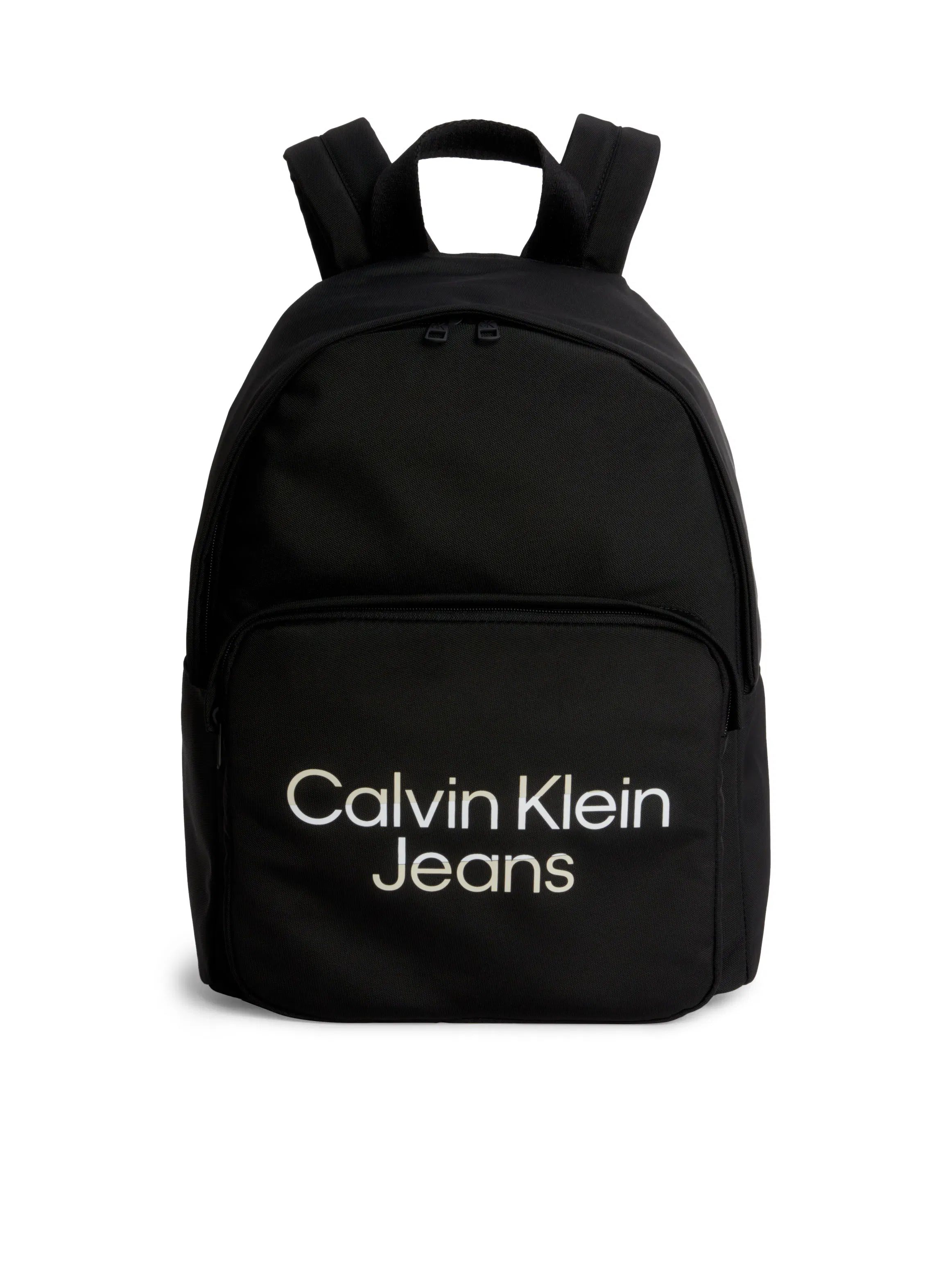 calvin klein jeans logo backpack in mini style logo across the front Kids Unisex Logo Backpack |