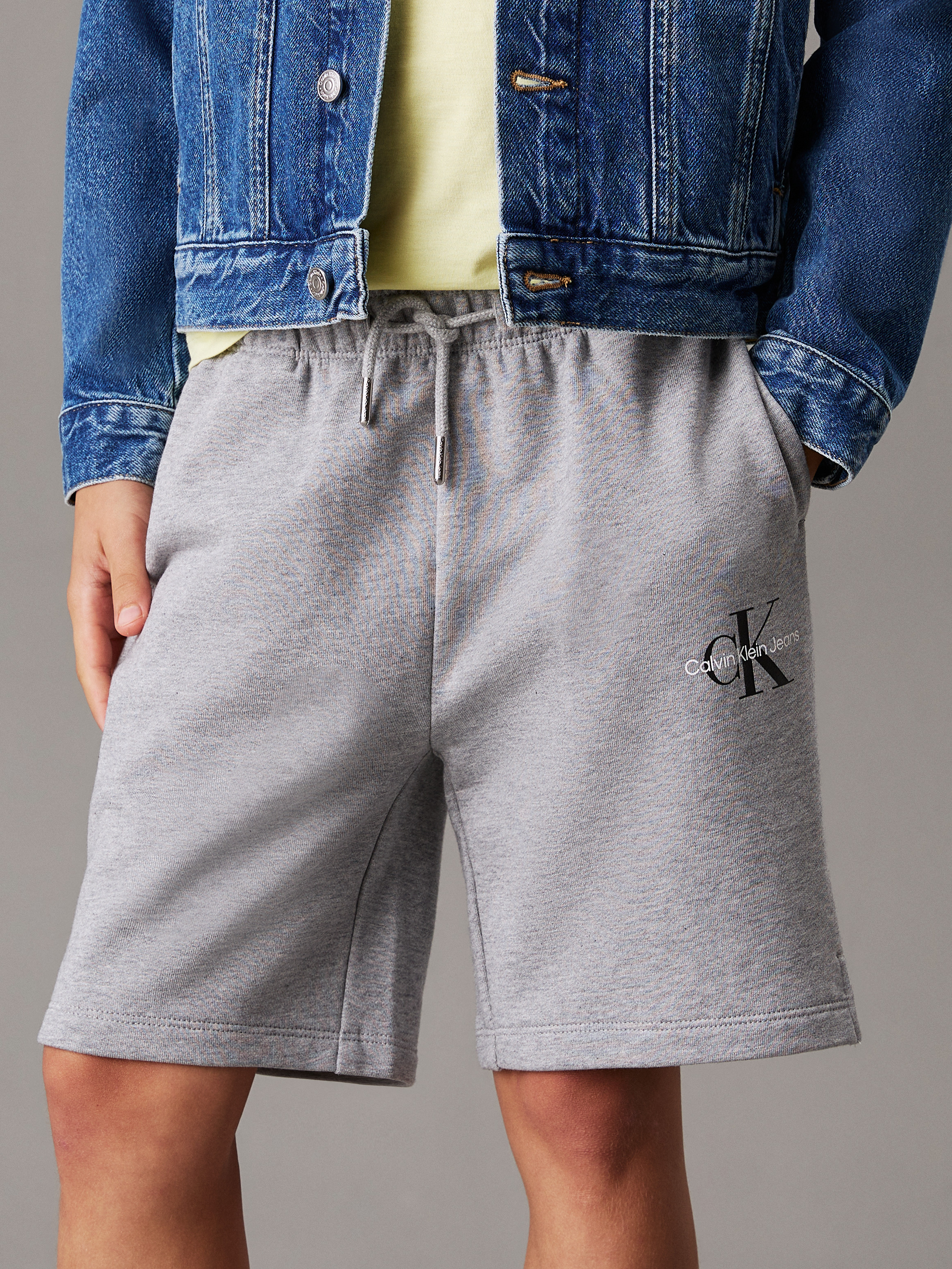Kids Unisex Monogram Relaxed Shorts