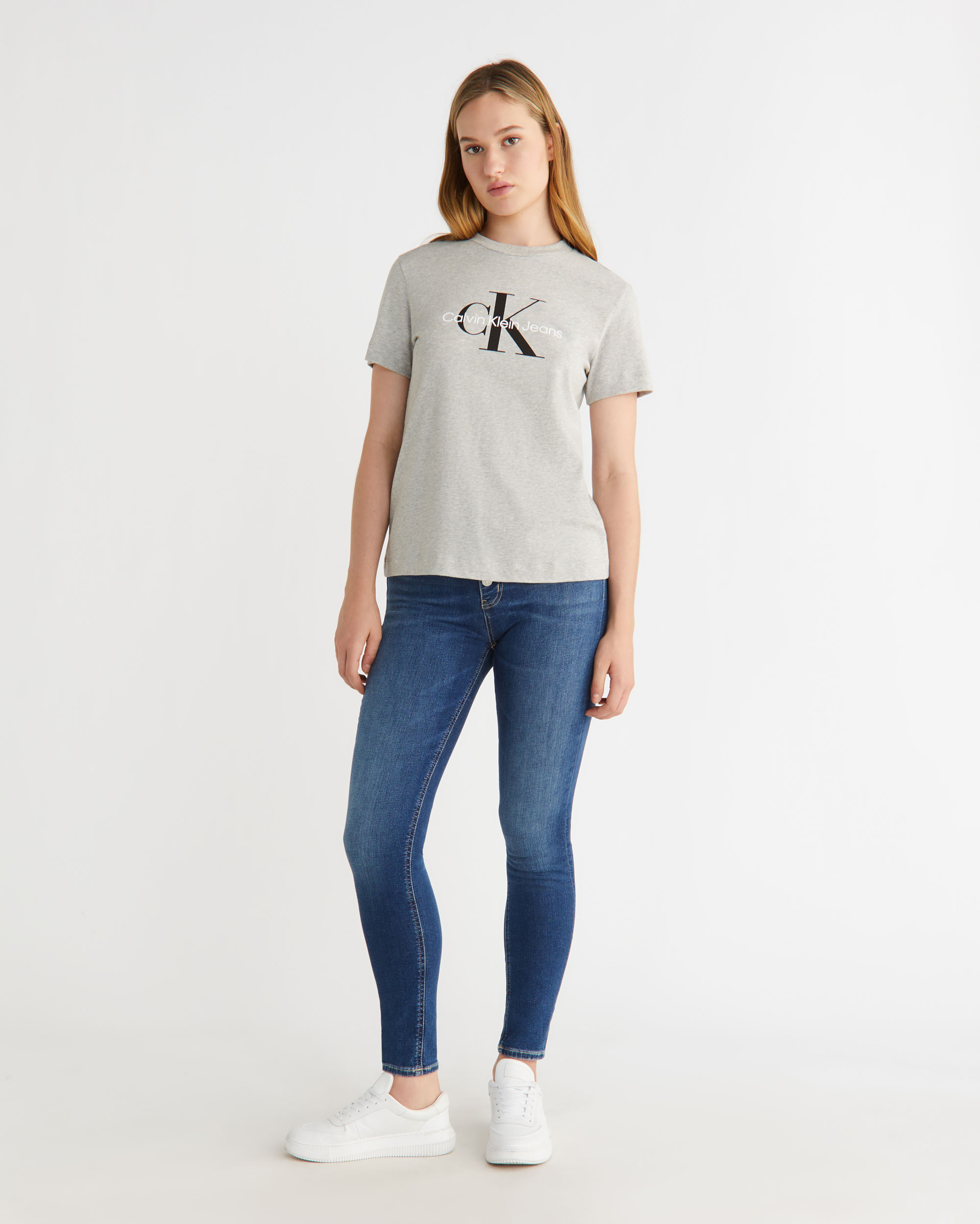 Tシャツ・カットソー ^ ^ Women's Brown Hero Monologo Crewneck Short Sl Buy Calvin Klein Monologo Slim T-Shirt - NNNOW.com