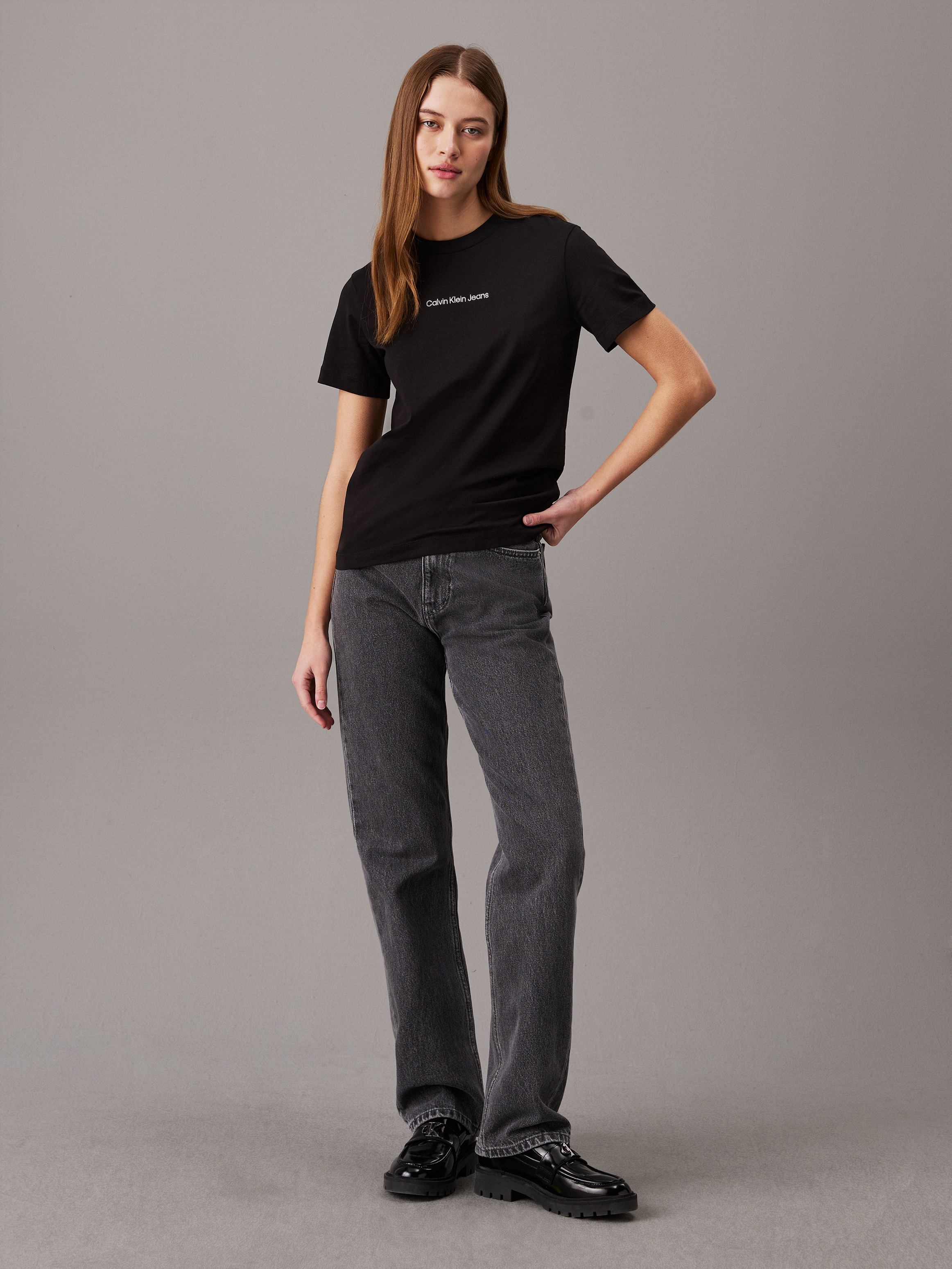 Institutional Cotton T-Shirt | Calvin Klein