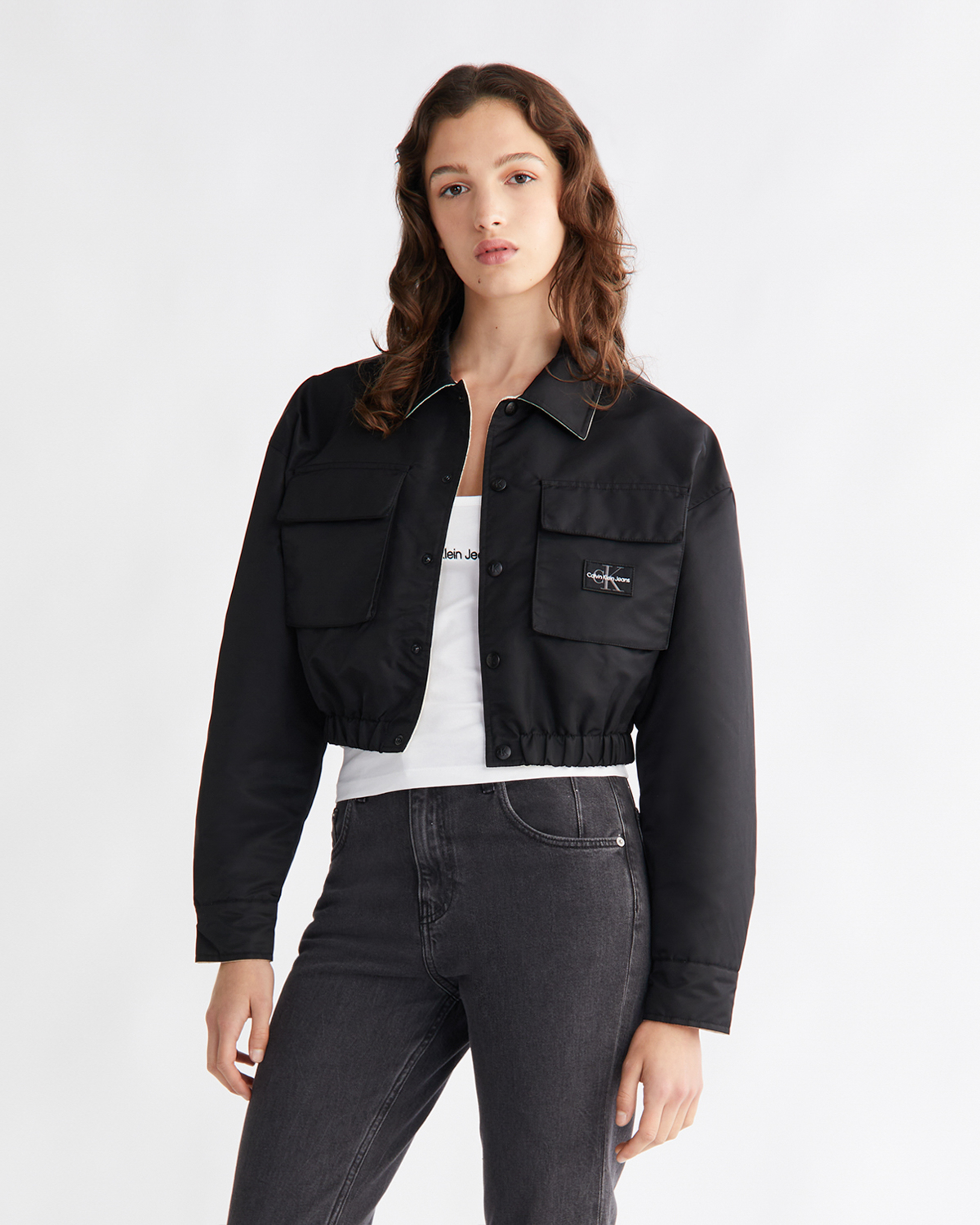 Calvin klein short clearance jacket