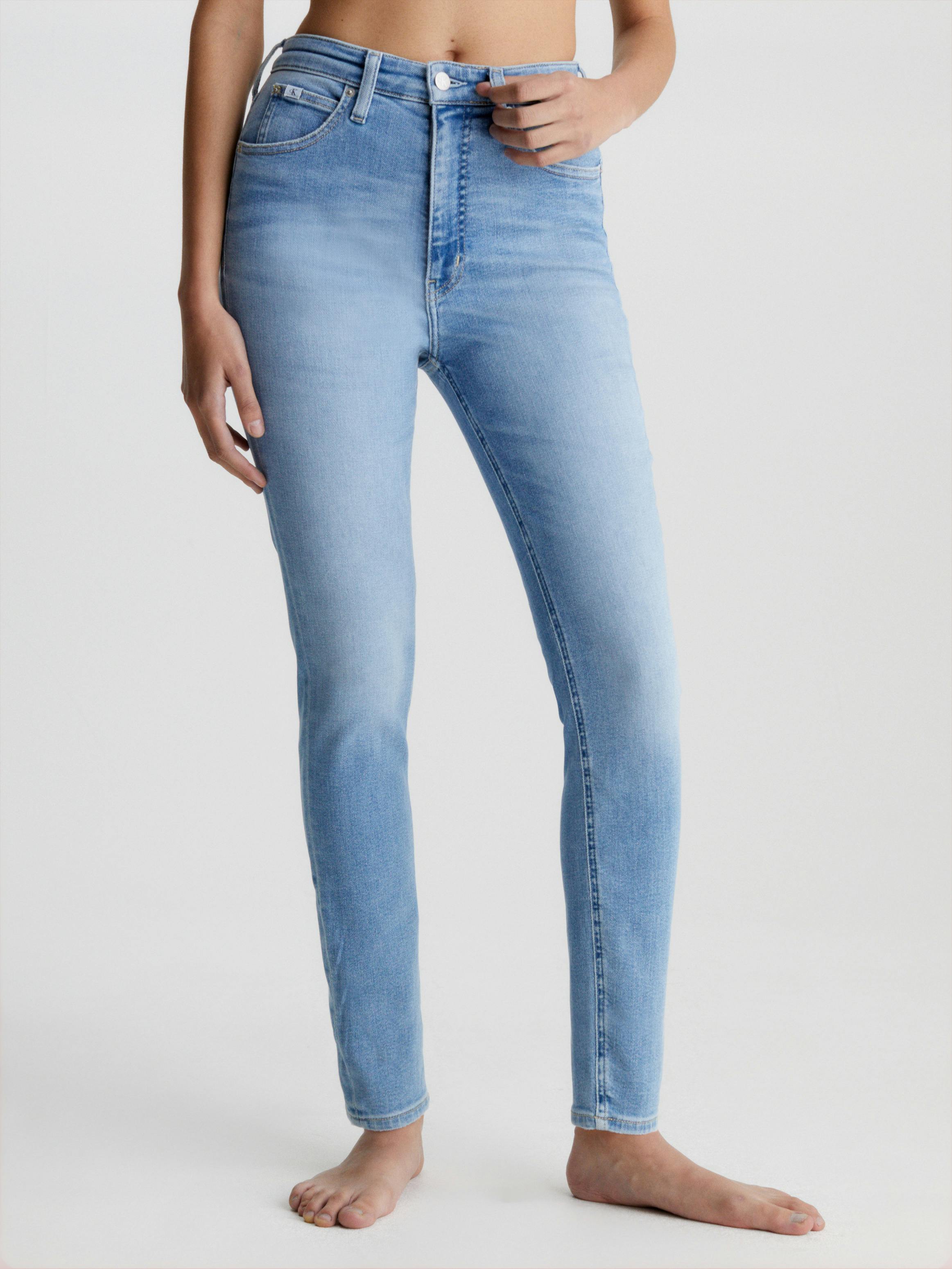 High Rise Super Skinny Ankle Jeans Calvin Klein
