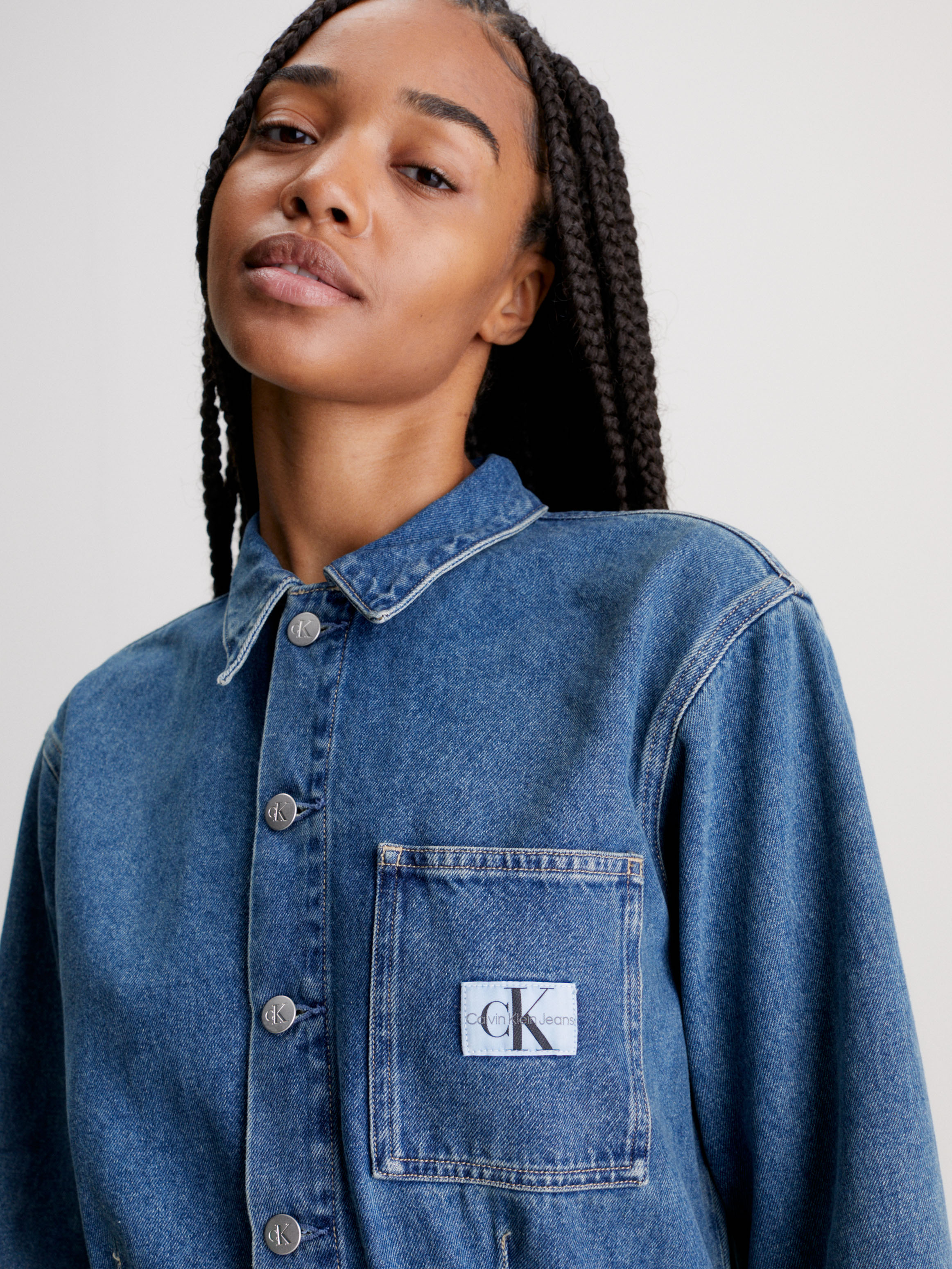 Denim Shirt Dress | Calvin Klein