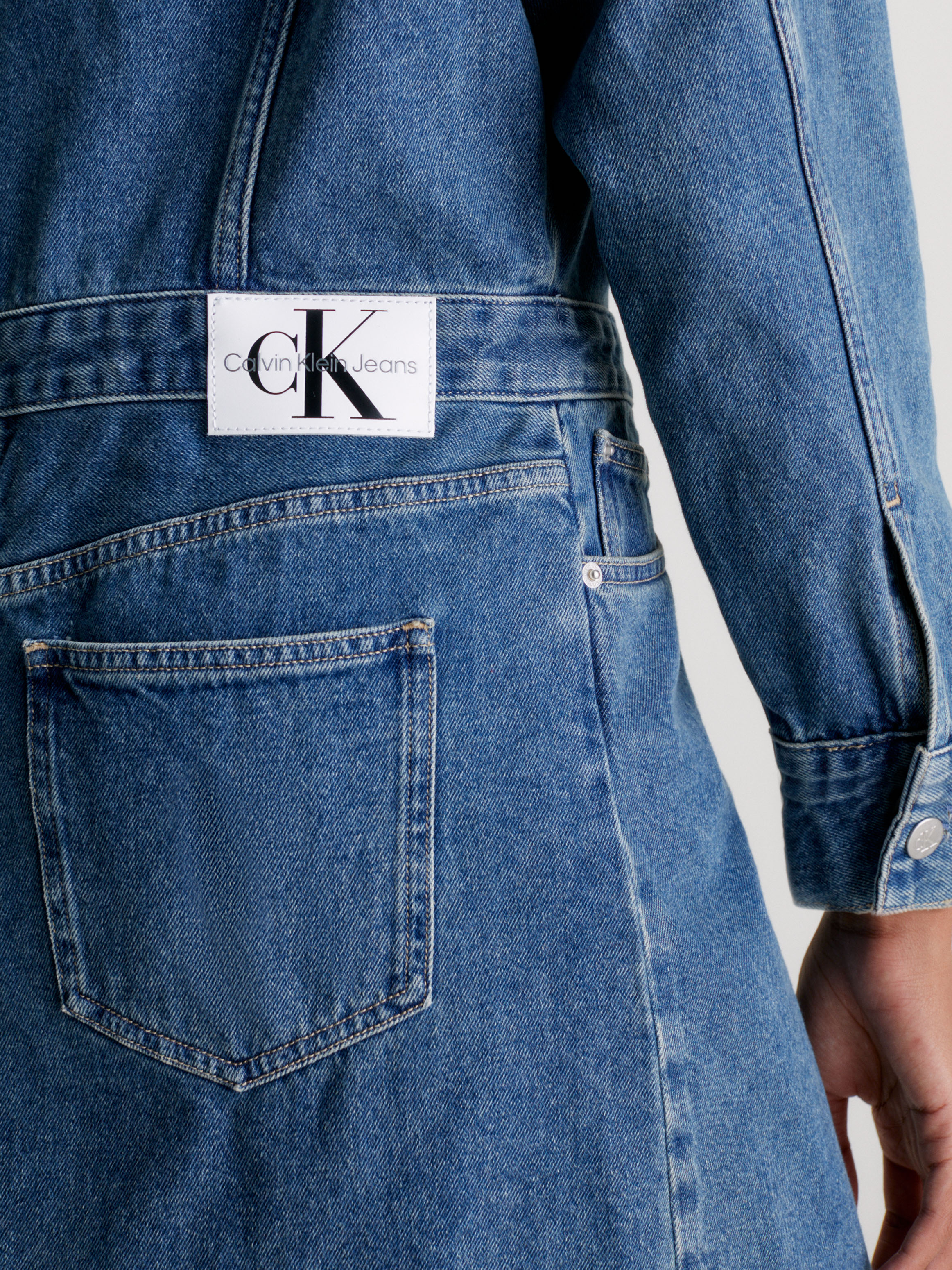 【CK JEAN】WOMEN CUT OUT DRESS J223665 1A4 J223665_1A4_main