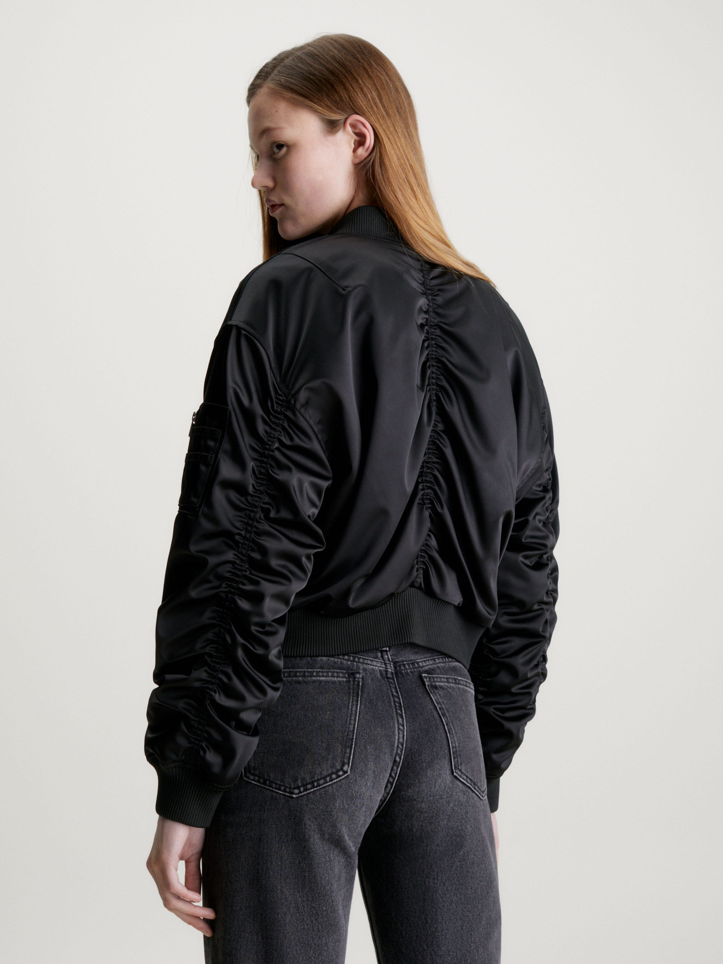ジャケット・アウター IIROT Cotton satin bomber Jacket IIROT - IIROT COTTON SATIN BOMBER JACKET brownの通販 by