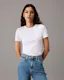 Ribbed Monogram Logo T-Shirt