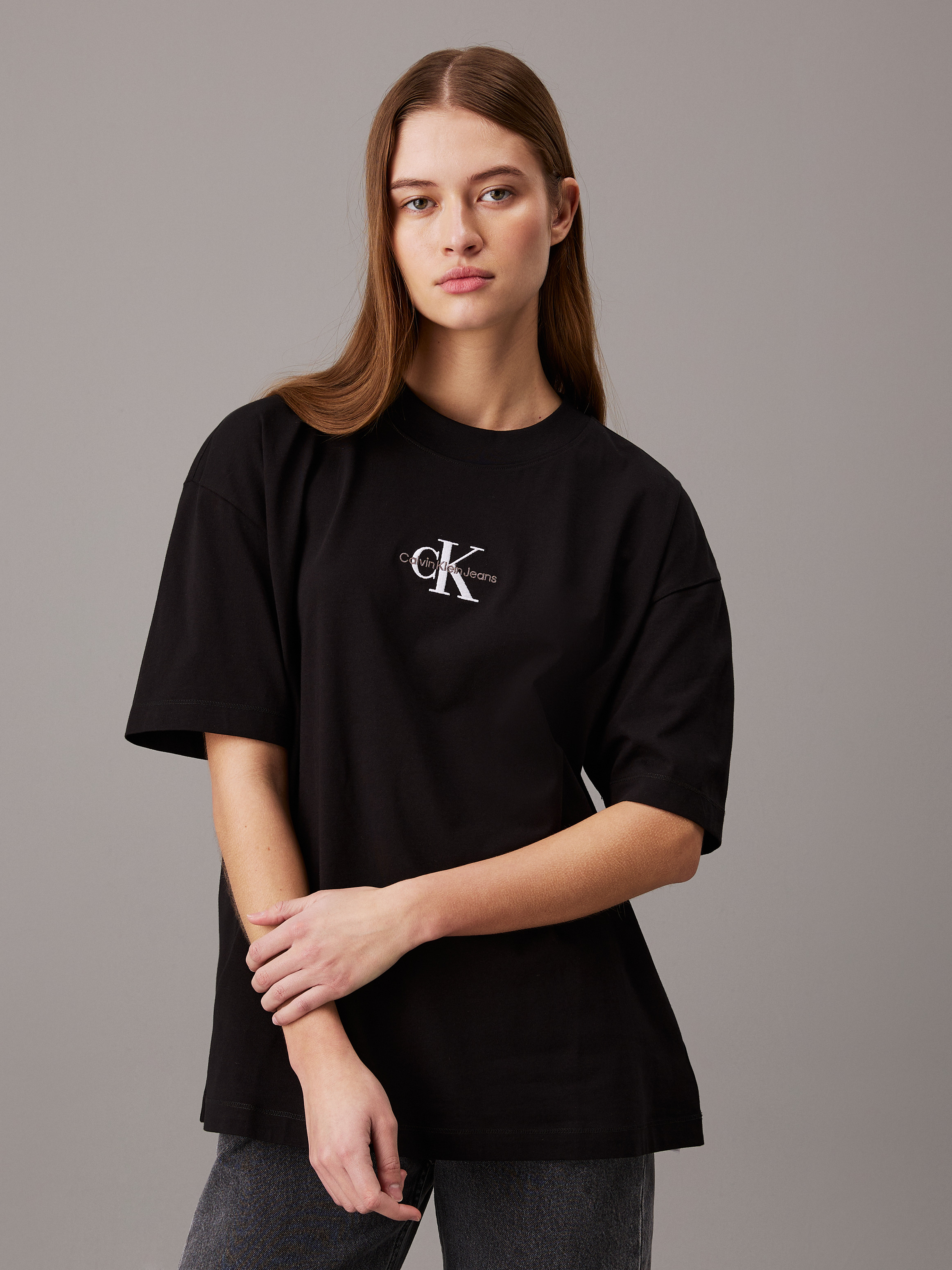Tシャツ・カットソー LIVIANA CONTI Woman T-Shirt Black F5SA34 Y69-0 Liviana Conti T-shirt Black Fabric Y69-0 Donna » Modamica