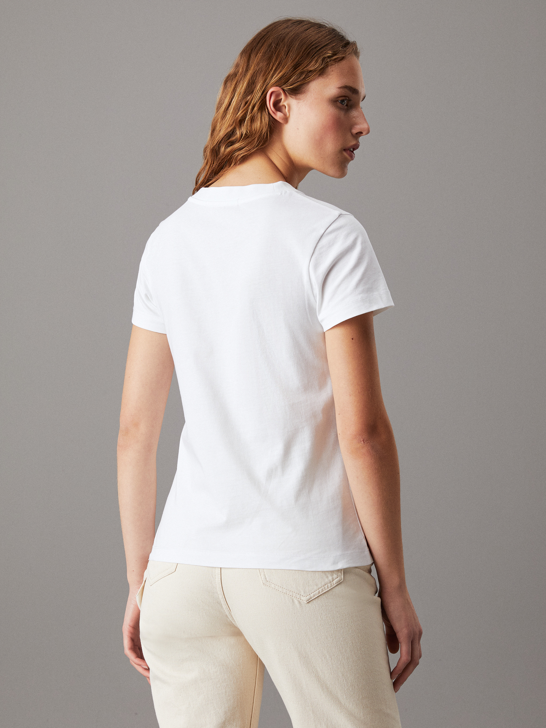 Tシャツ・カットソー Theory FW25 CAMICIA SLIM FIT (M0102536 C05) Slim fit T-shirt with V-neck - ARMANI EXCHANGE - Finizio