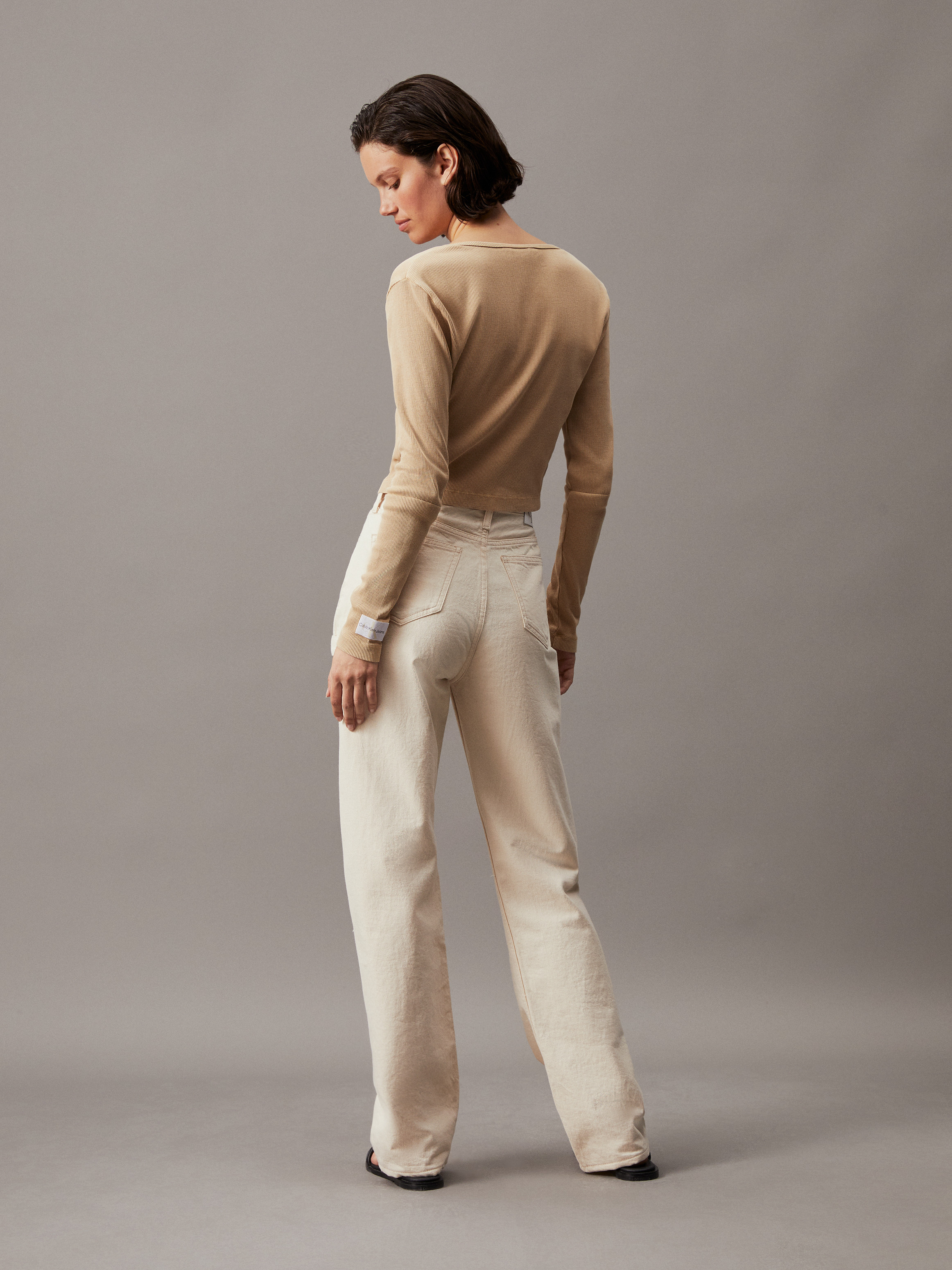 High Rise Straight Carpenter Jeans | Calvin Klein