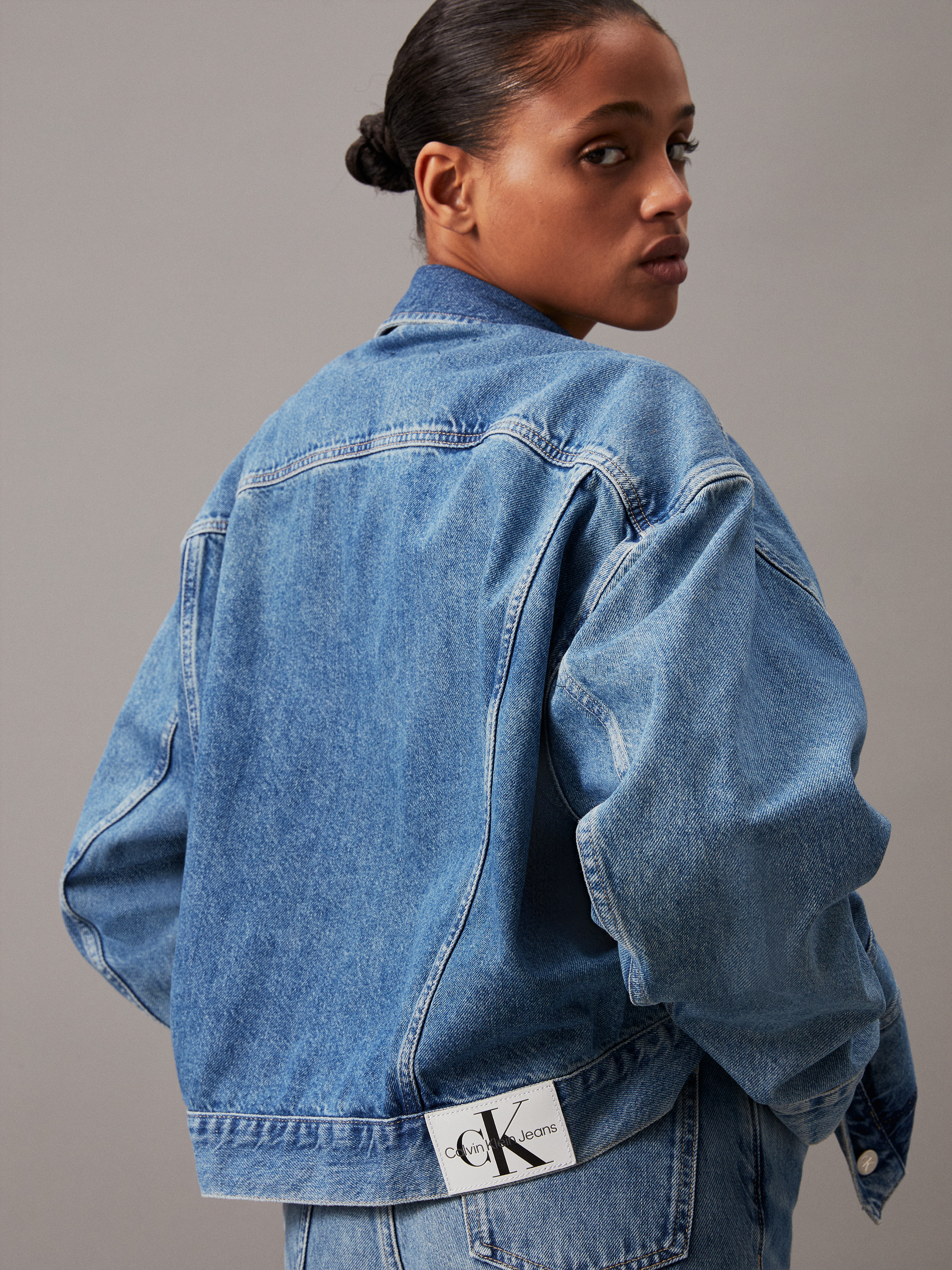 Boxy Denim Jacket | Calvin Klein