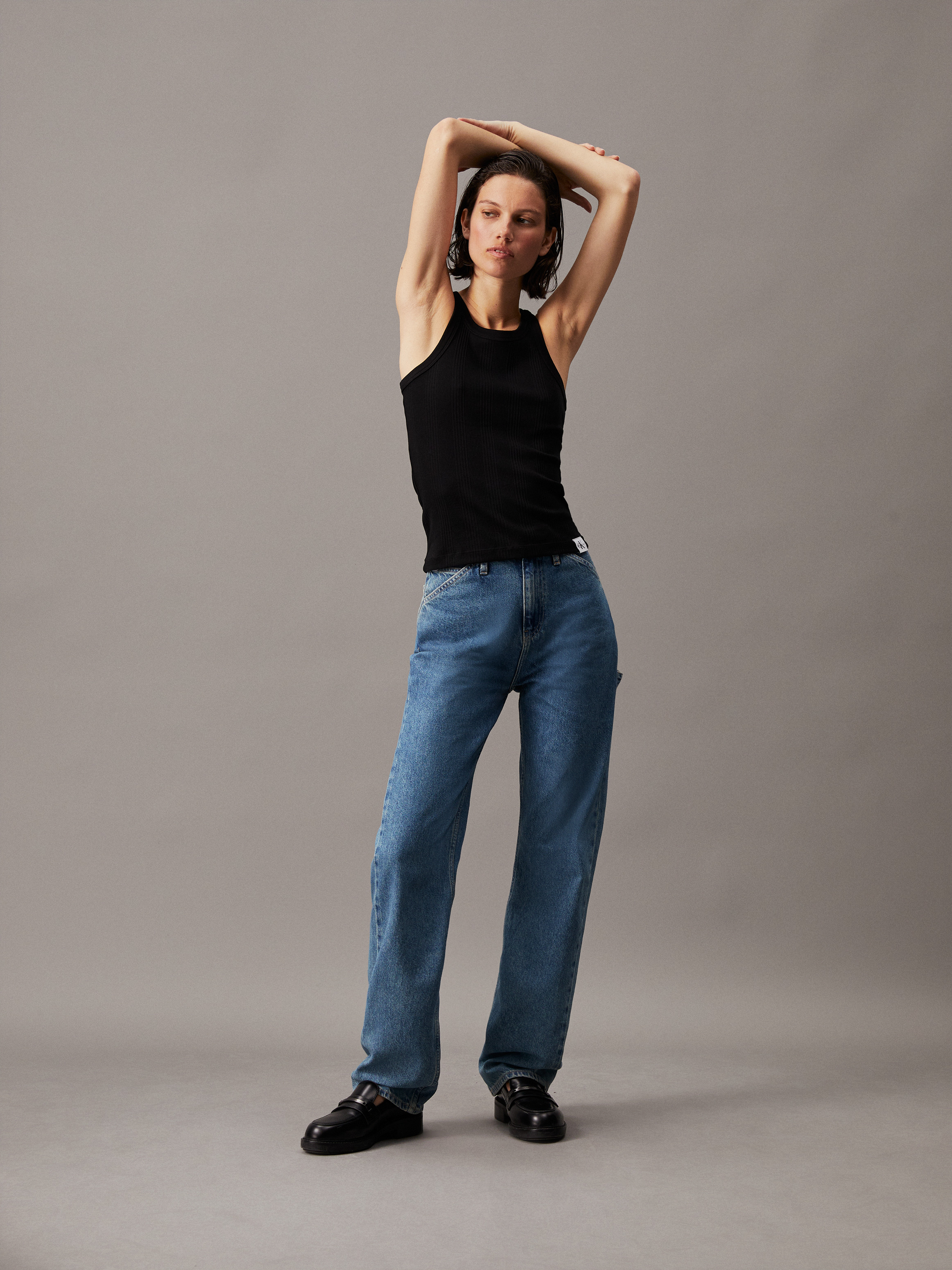 High Rise Straight Carpenter Jeans | Calvin Klein