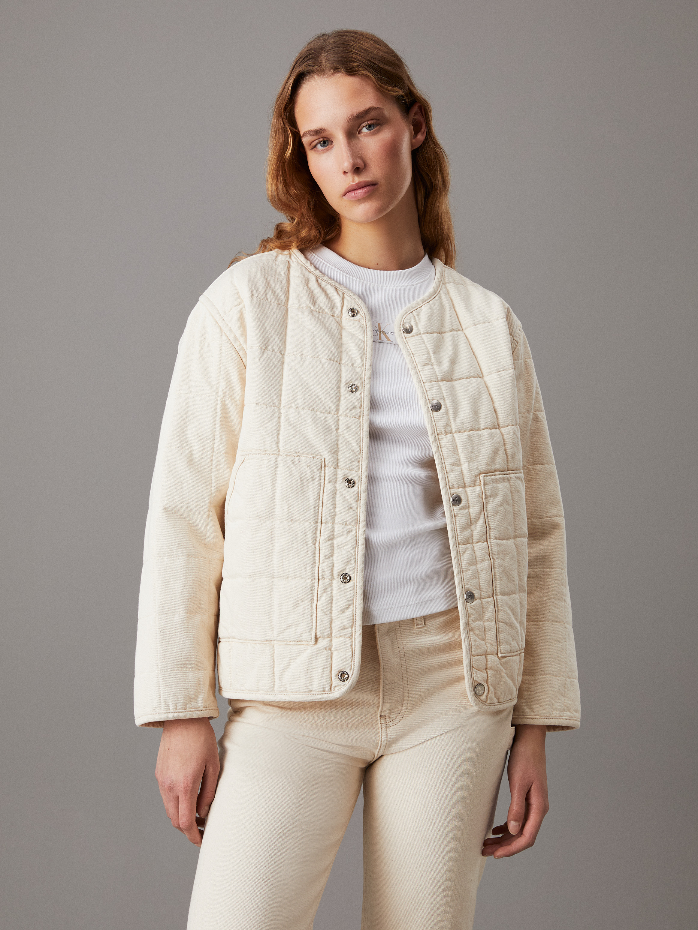 Quilted Denim Jacket | Calvin Klein