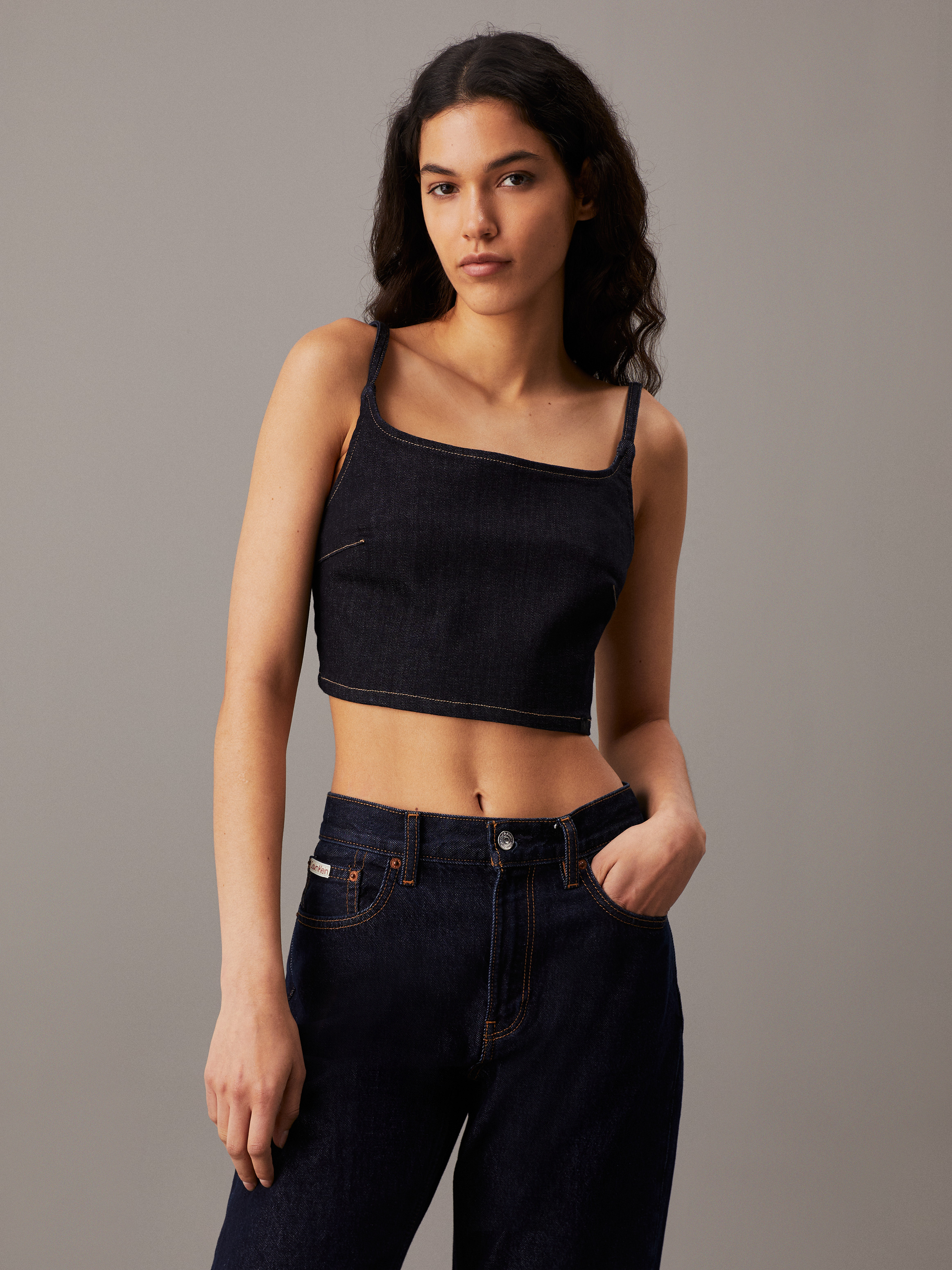 Stretch Knit Bralette Top | Calvin Klein