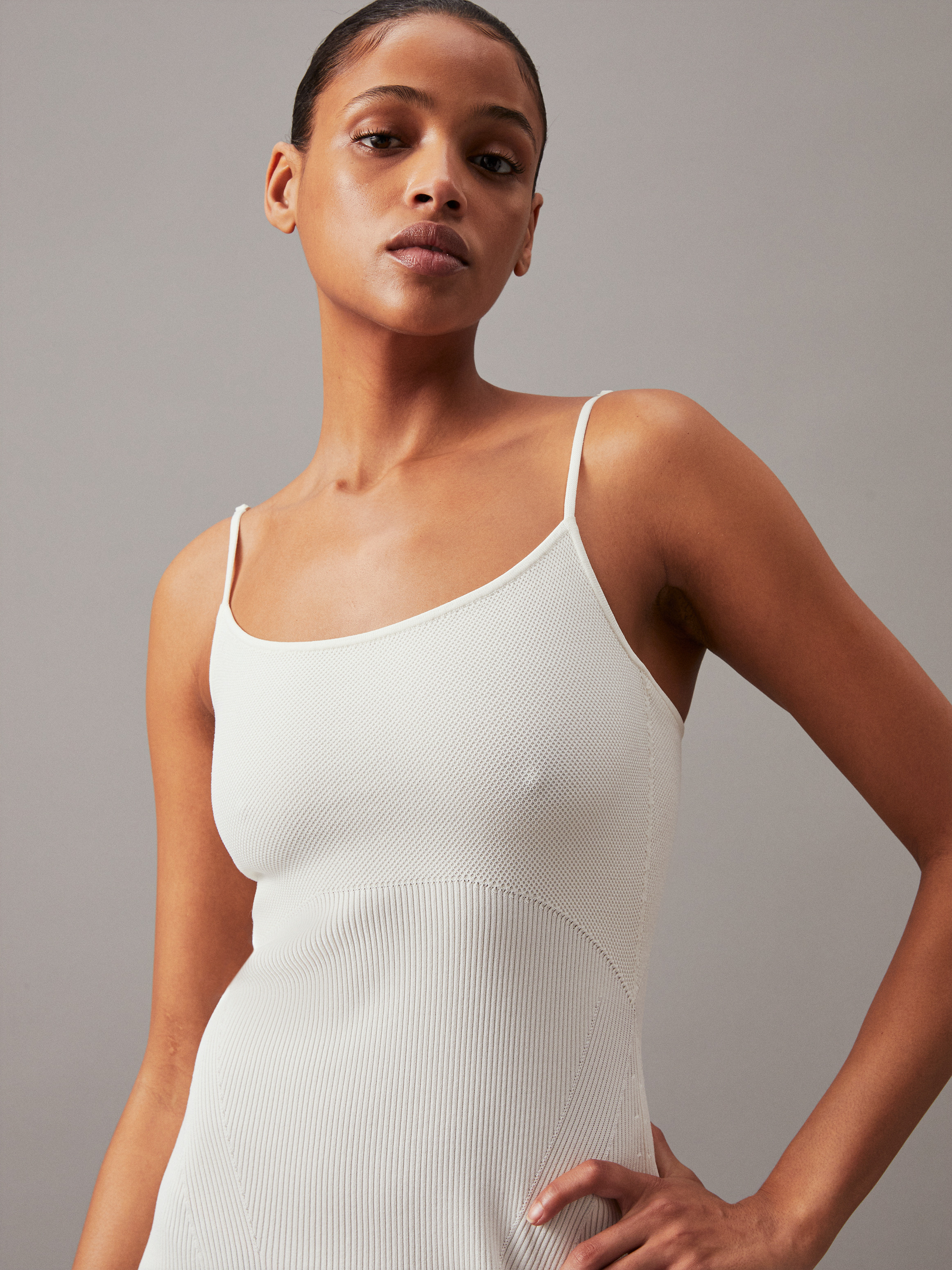 white knit dress cover up ANRABESS Crochet Knit Swim Cover Up Beach Dress