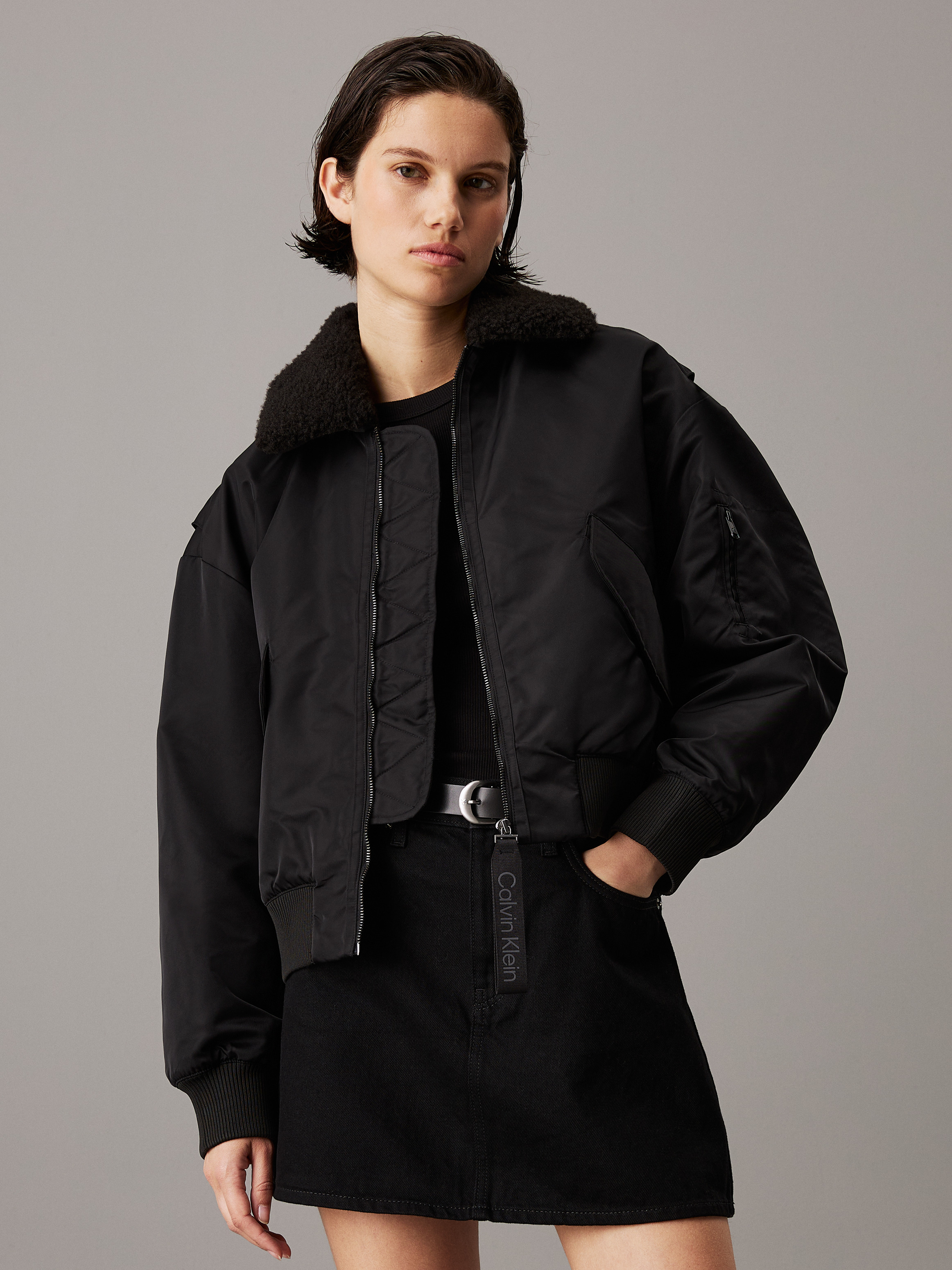ジャケット CHLOE NYLON PADDED BOMBER JACKET Chloé Bomber Jacket In Nylon | Chloé MG