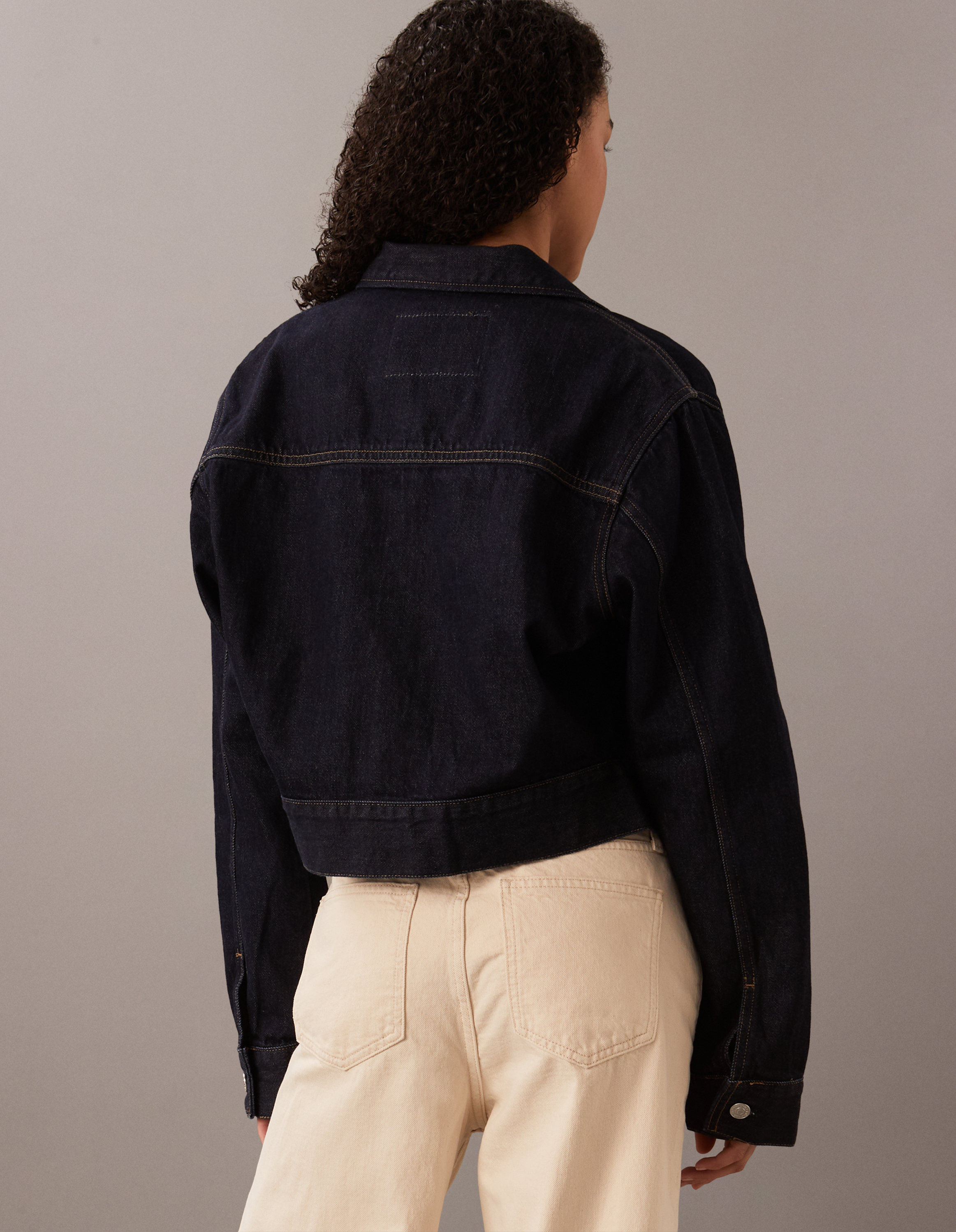 【CK JEAN】DENIM ZIPPER JACKET J224382 Denim Zip Up Jacket | Calvin Klein