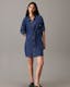 Belted Denim Shirt Dress