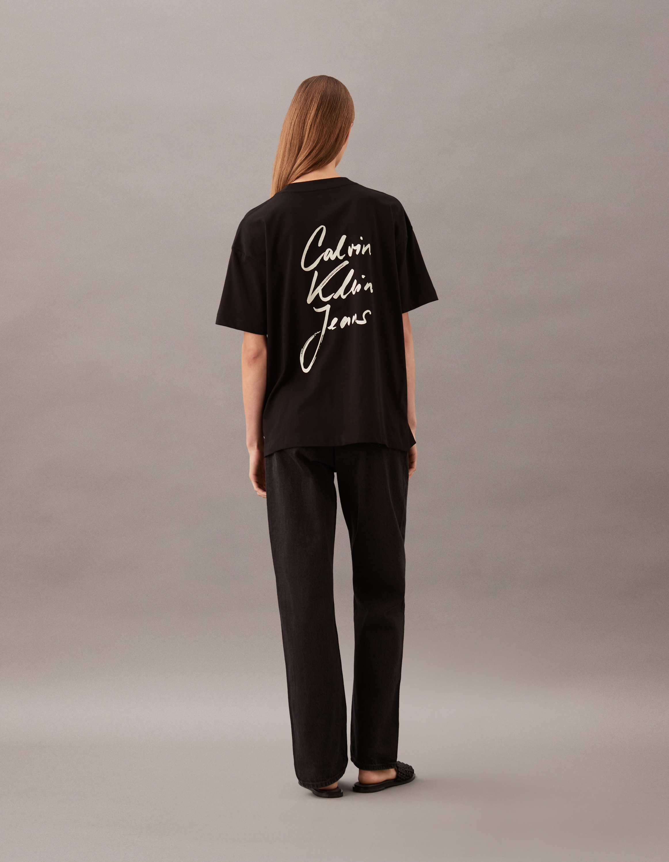 Boyfriend Logo T-Shirt | Calvin Klein