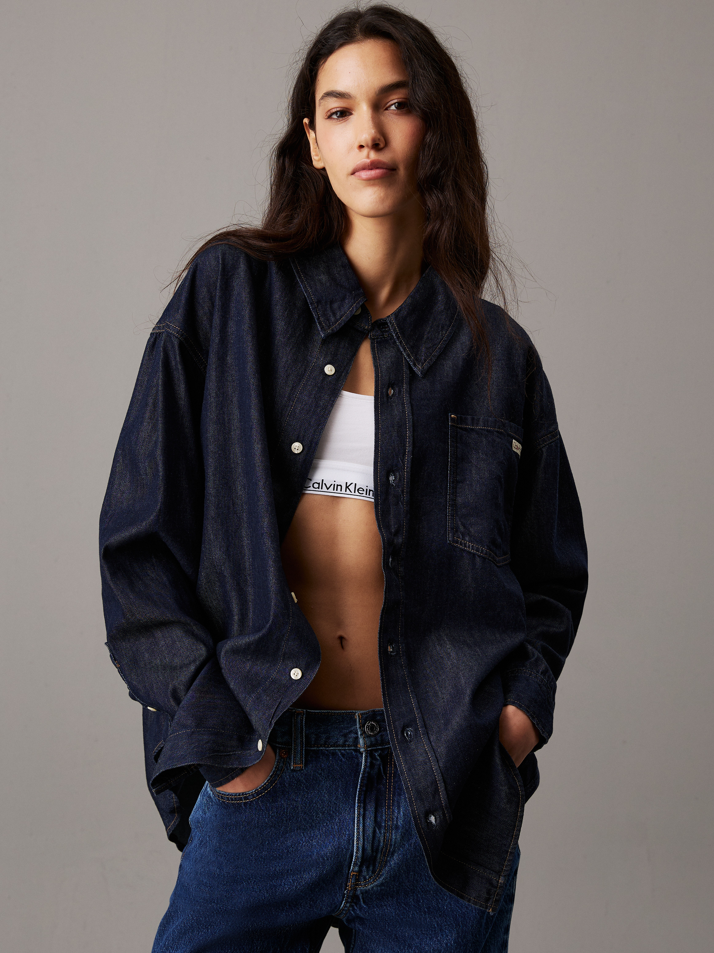 Allover Logo 90s Straight Jeans | Calvin Klein