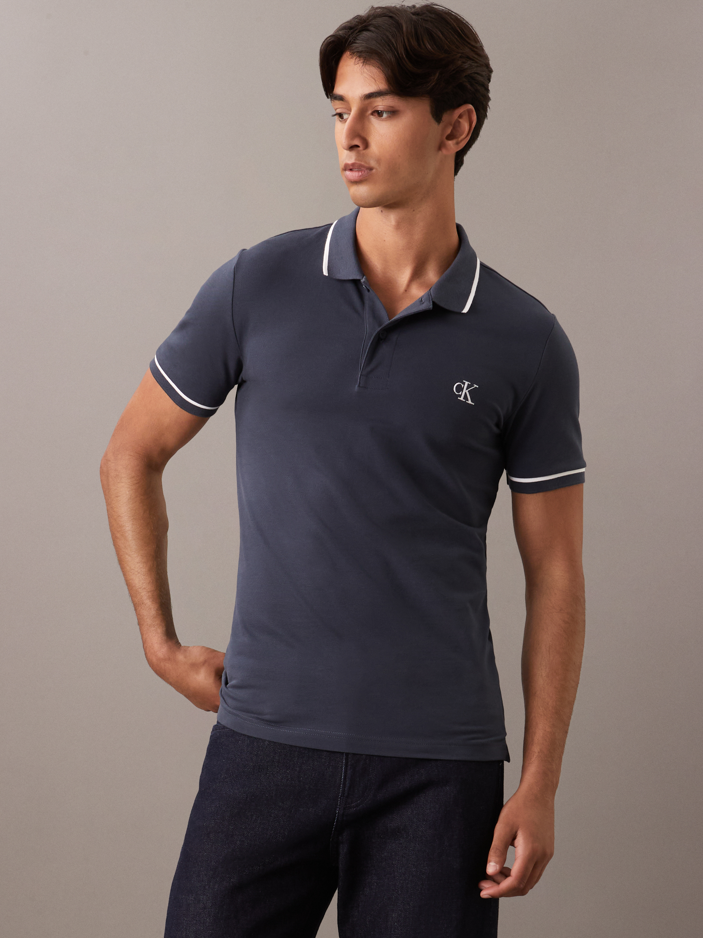トップス polo slim fit tee xs 1pac 11D258EE-BLCK--88645.jpg?v=