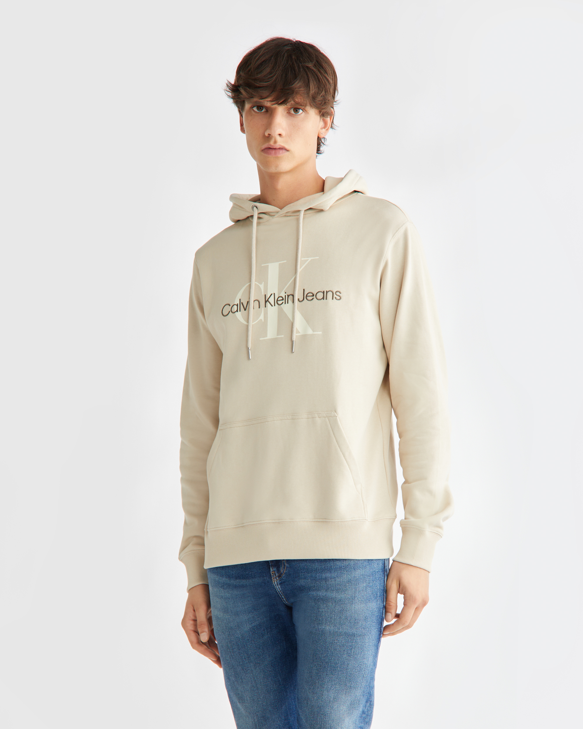 Calvin klein 2025 beige hoodie