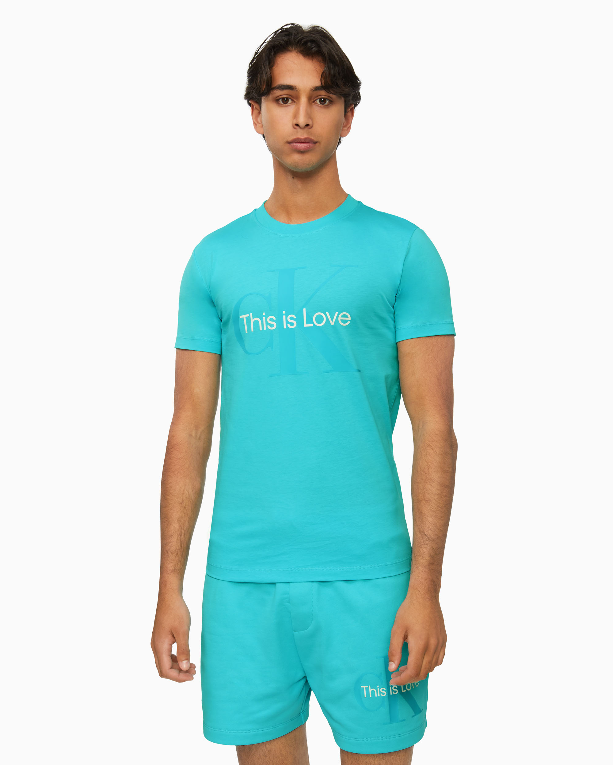 Pride Slim Monogram Tshirt Calvin Klein