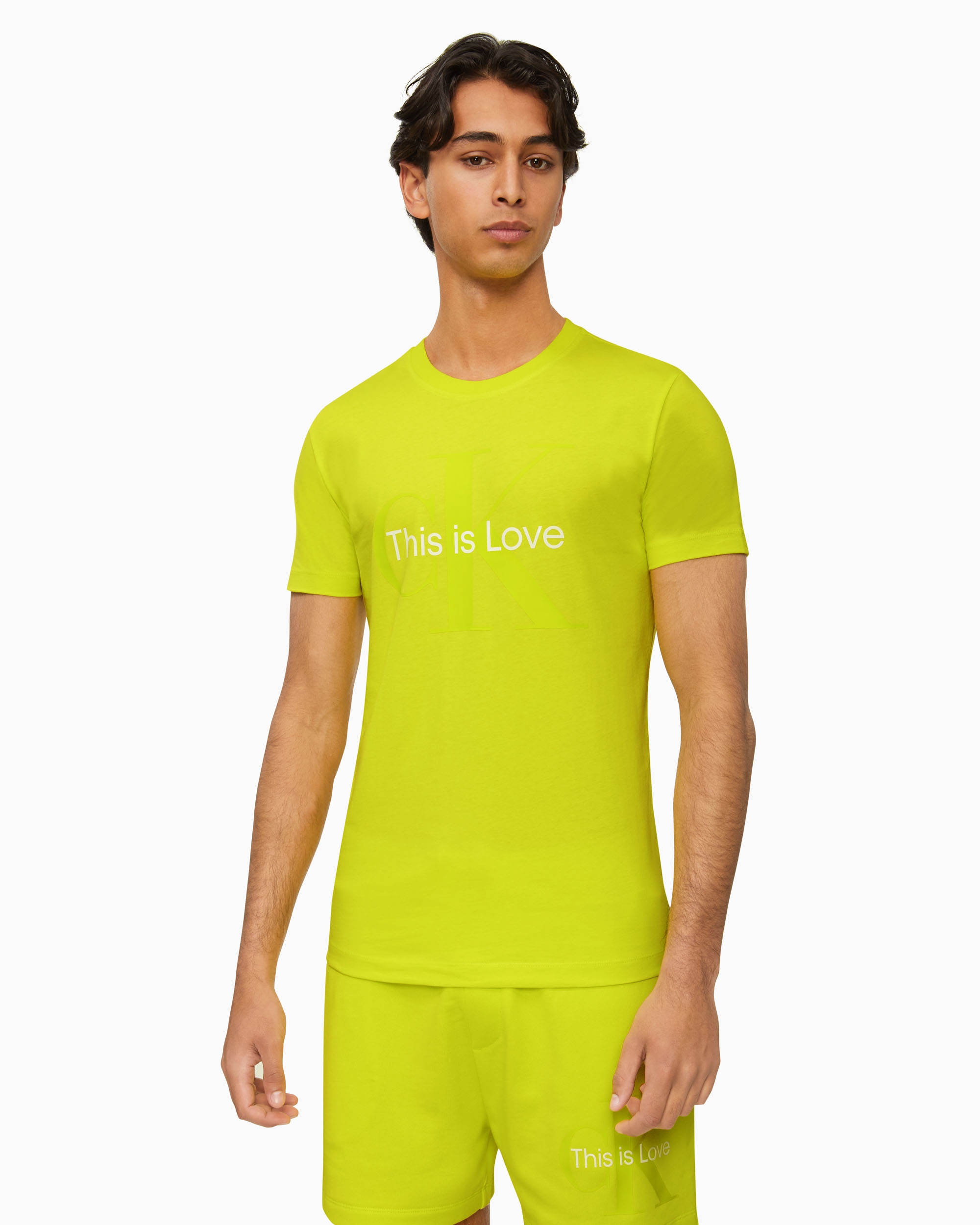 Pride Slim Monogram Tshirt Calvin Klein