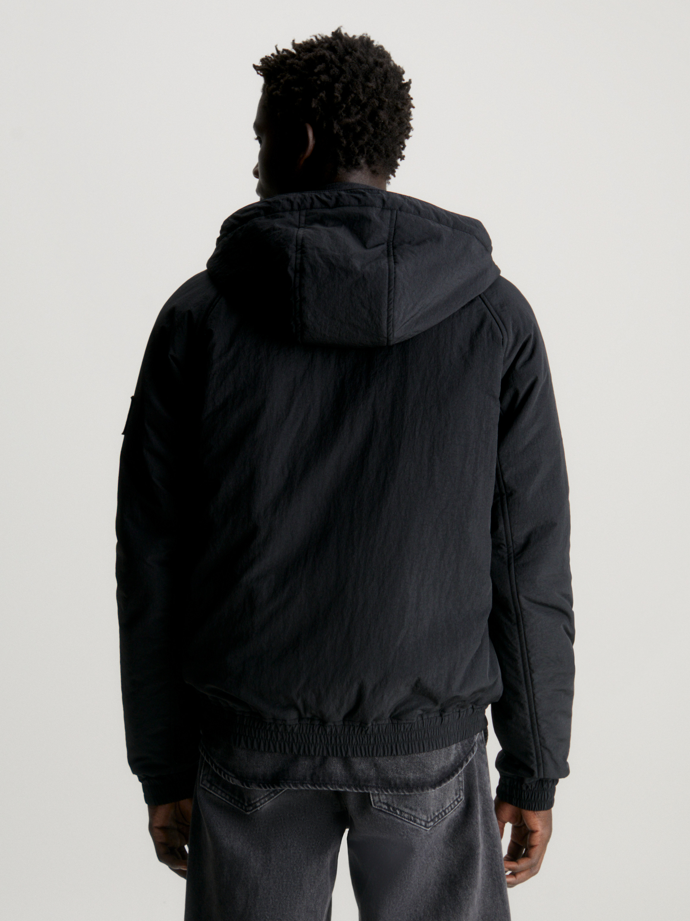 CRONOS Padded hooded jacket【BLACK】 CRONOS Padded hooded jacket【BLACK】