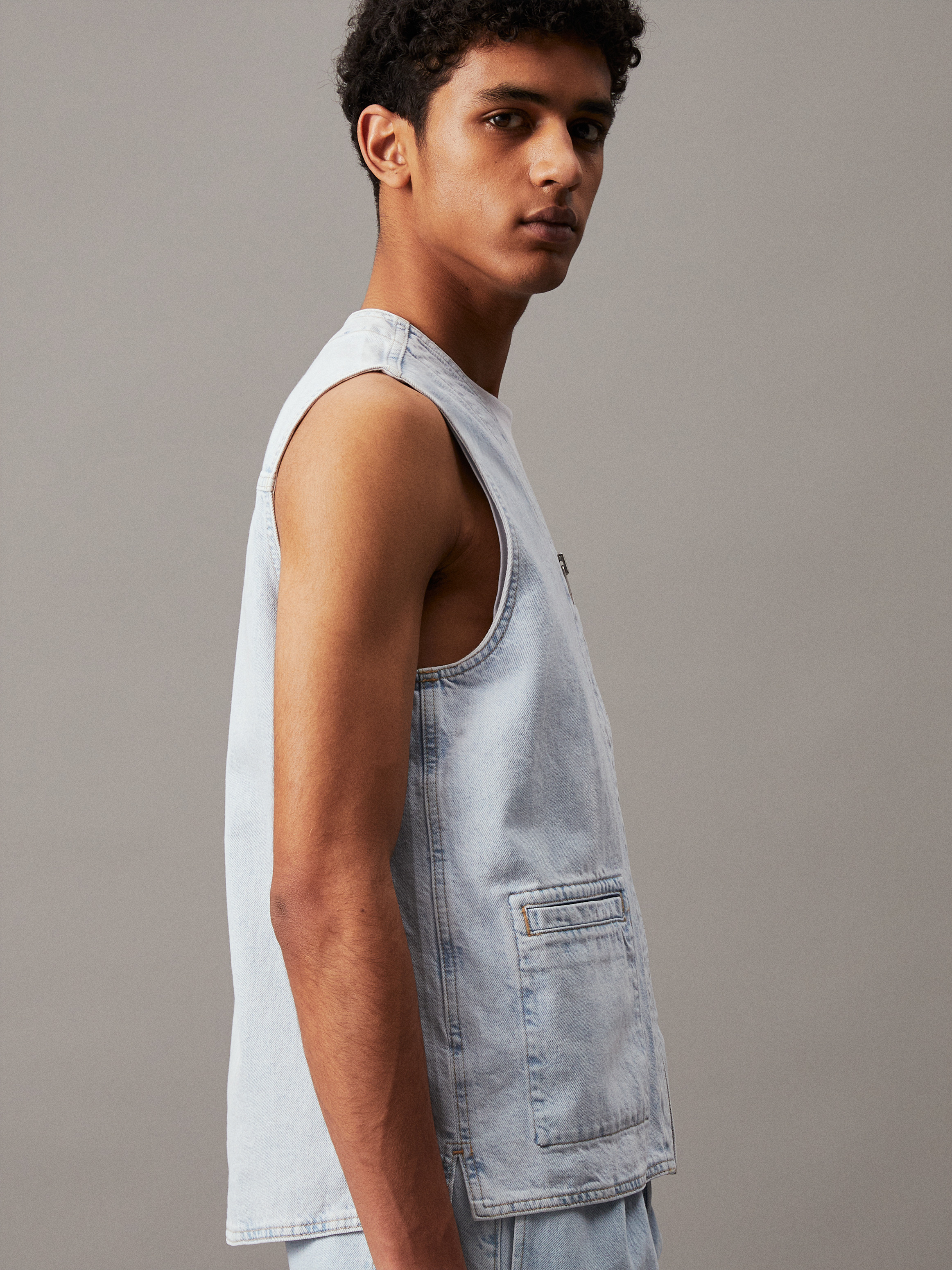 ジャケット・アウター Bibiy MATHILDA PEPURAMU DENIM VEST Pierce the Veil – Pierce The Veil 