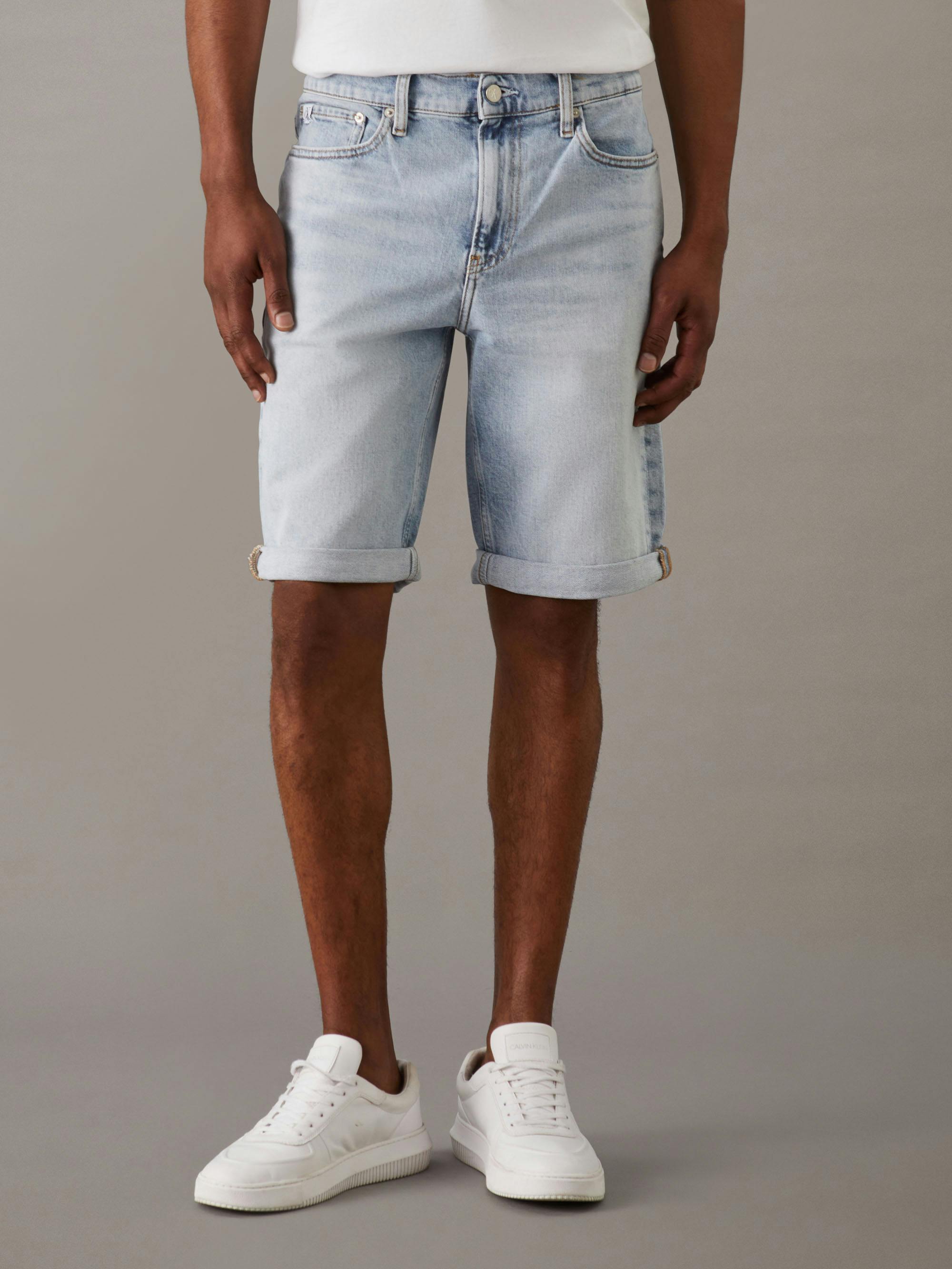 Slim Denim Shorts Calvin Klein