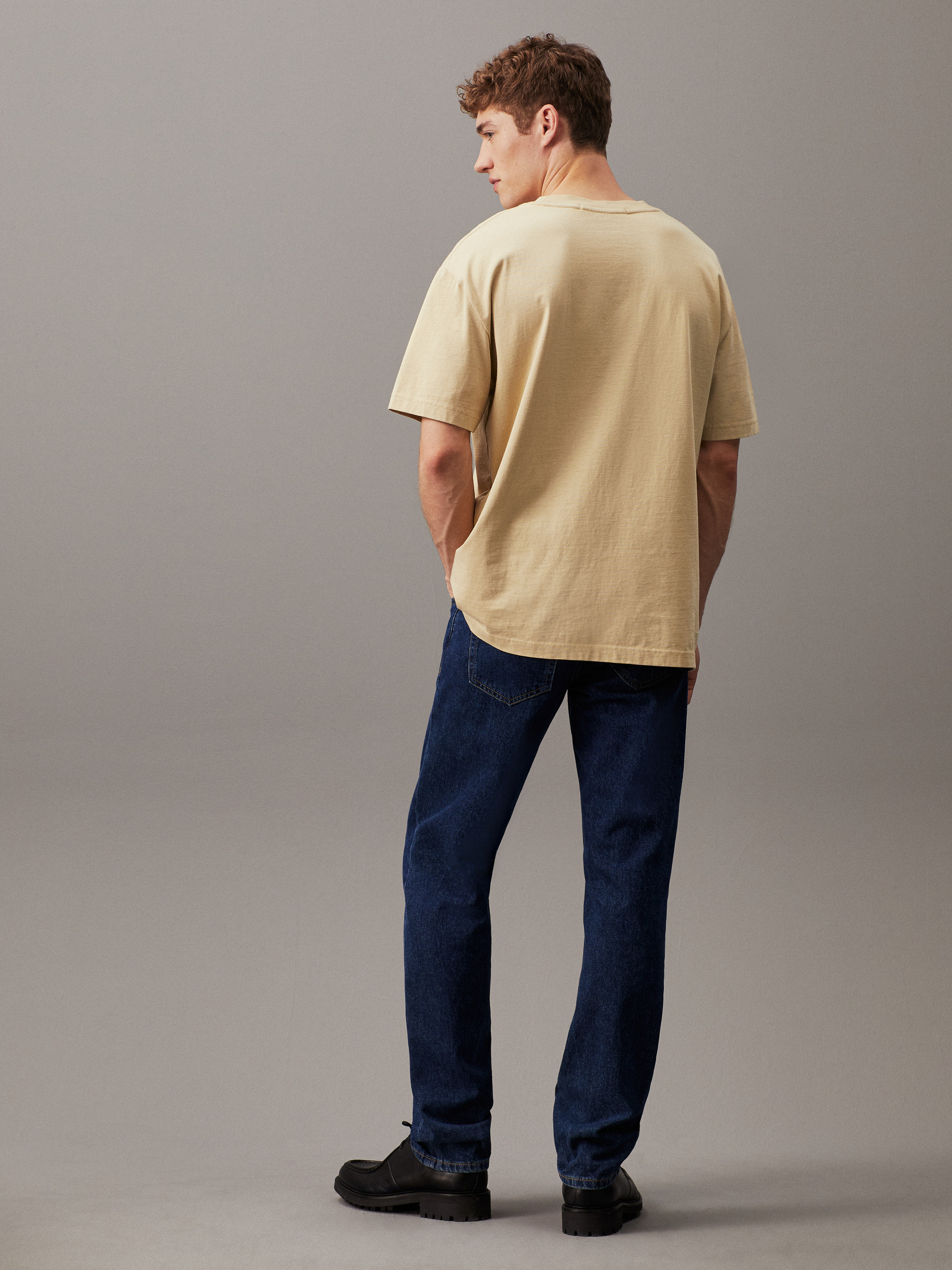 Relaxed Washed Cotton T-Shirt | Calvin Klein