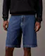 Tailored Denim Shorts